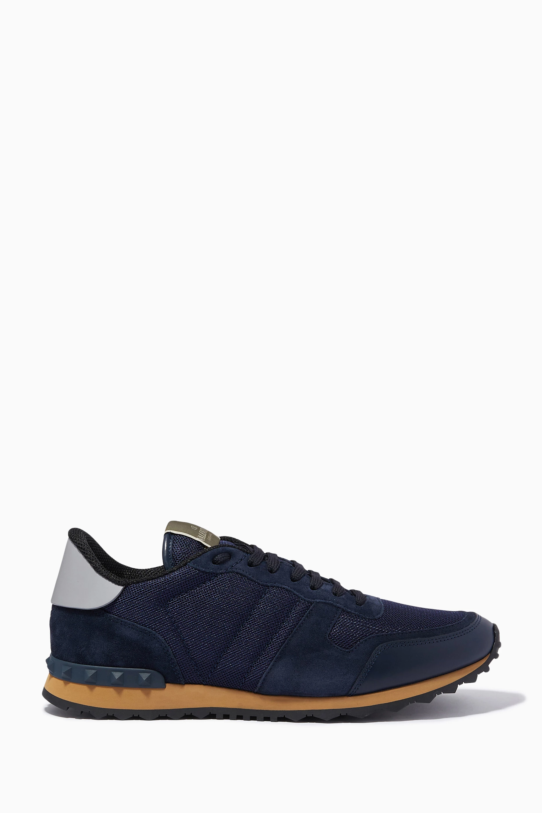 Buy Valentino Garavani Blue Valentino Garavani Rockrunner Sneakers