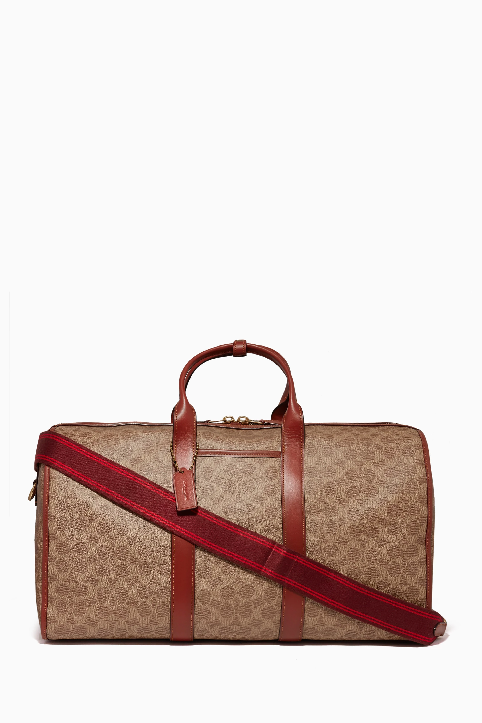 Coach duffle best sale purse