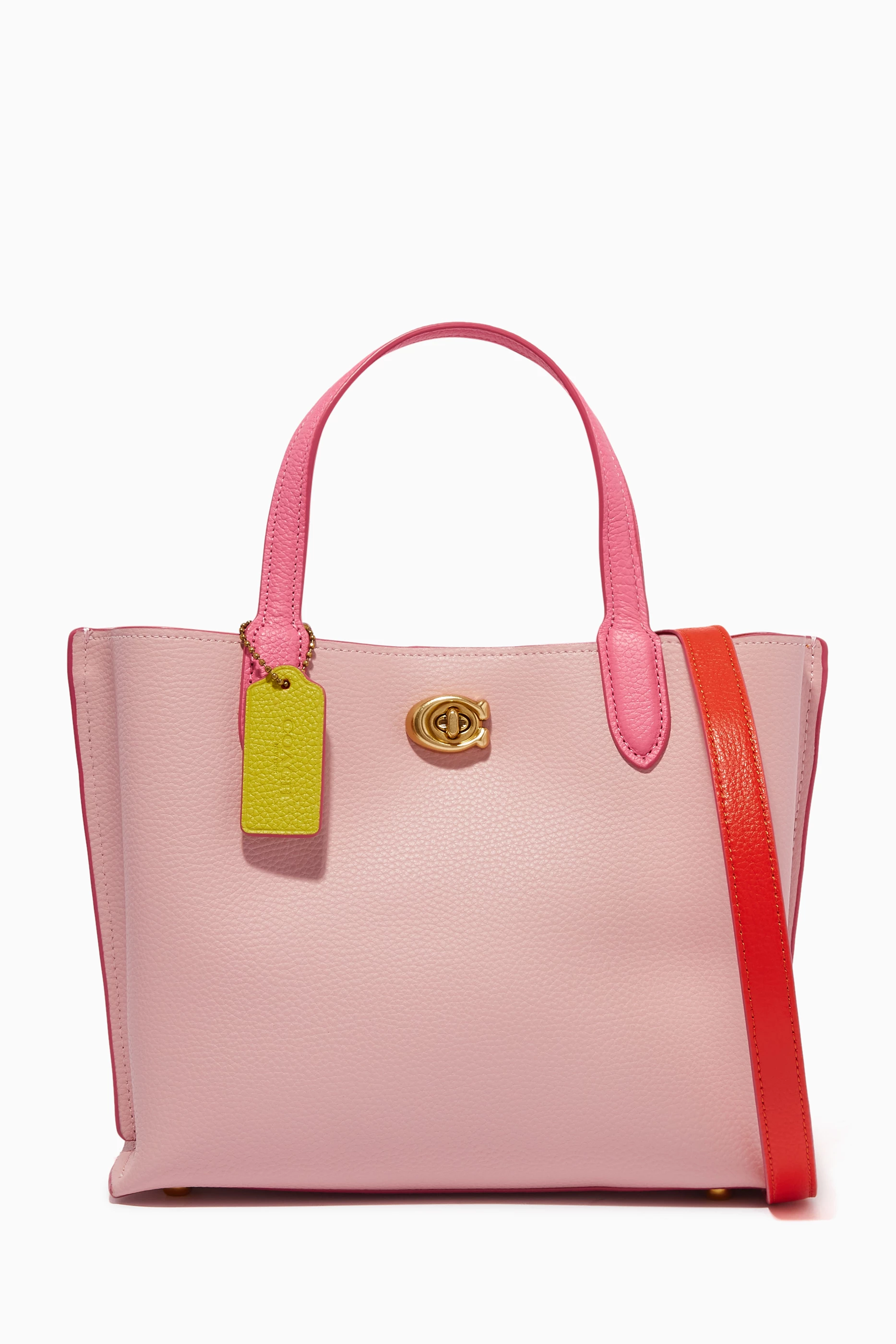 Coach pink cheap flamingo purse