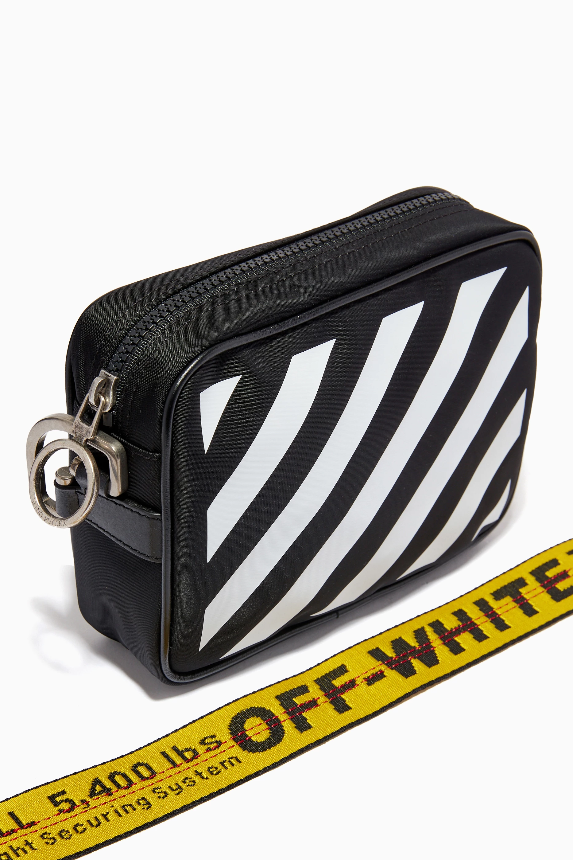 Off white black on sale diagonal fanny pack