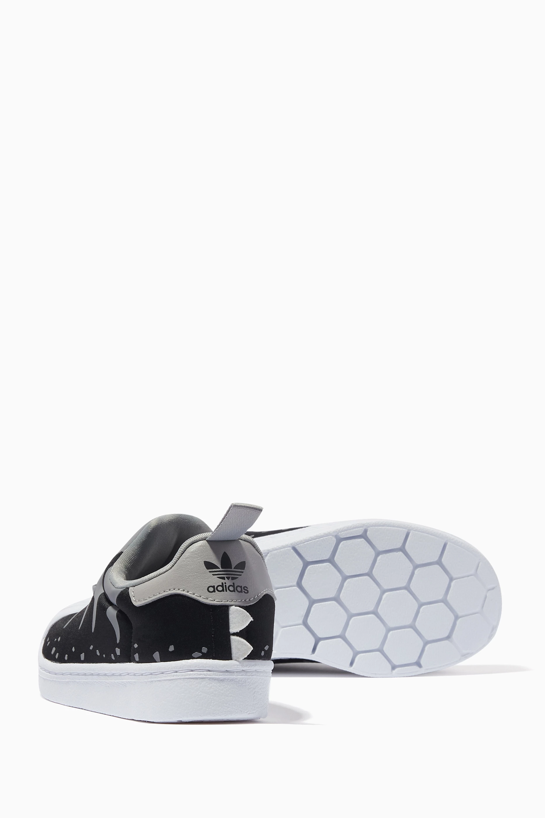 Buy adidas Black Dinosaur Superstar 360 Sneakers for Boys in Saudi