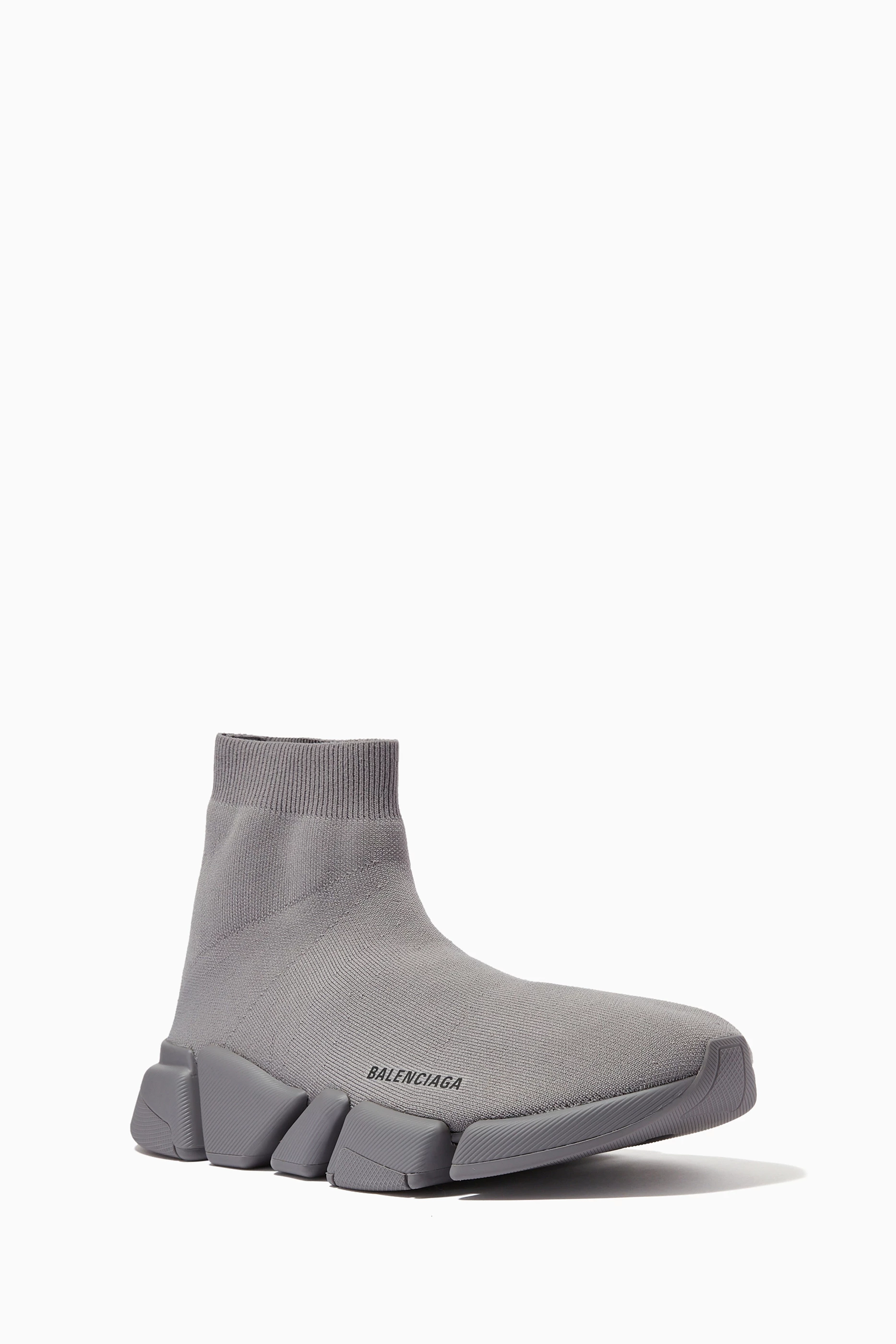 Balenciaga grey speed hotsell trainer