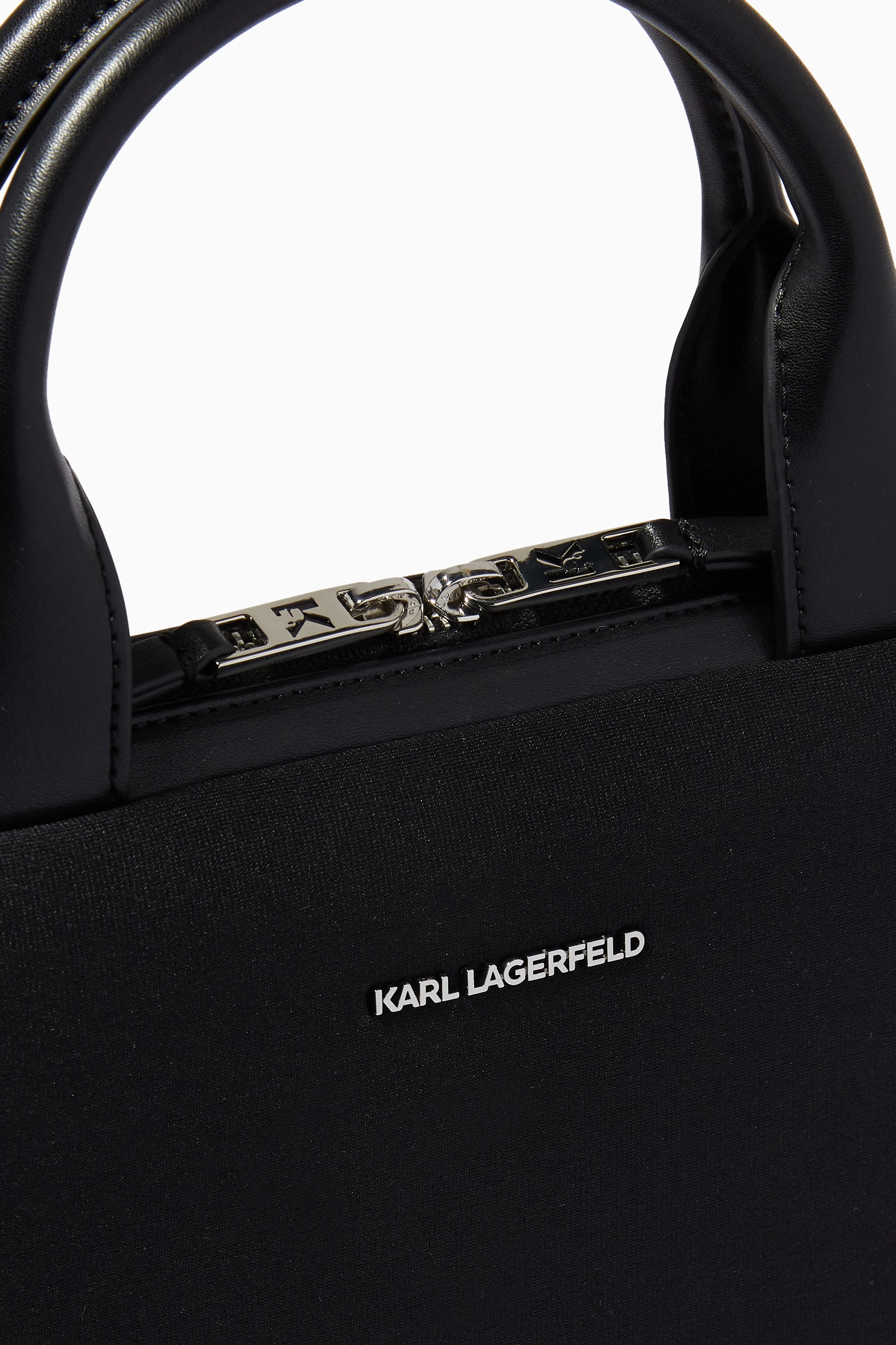 Buy: Laptop bag KARL LAGERFELD K/ikonik Nylon Laptop Pouch Black from ELKOR  Estonia online shop. Worldwide delivery, price, credit