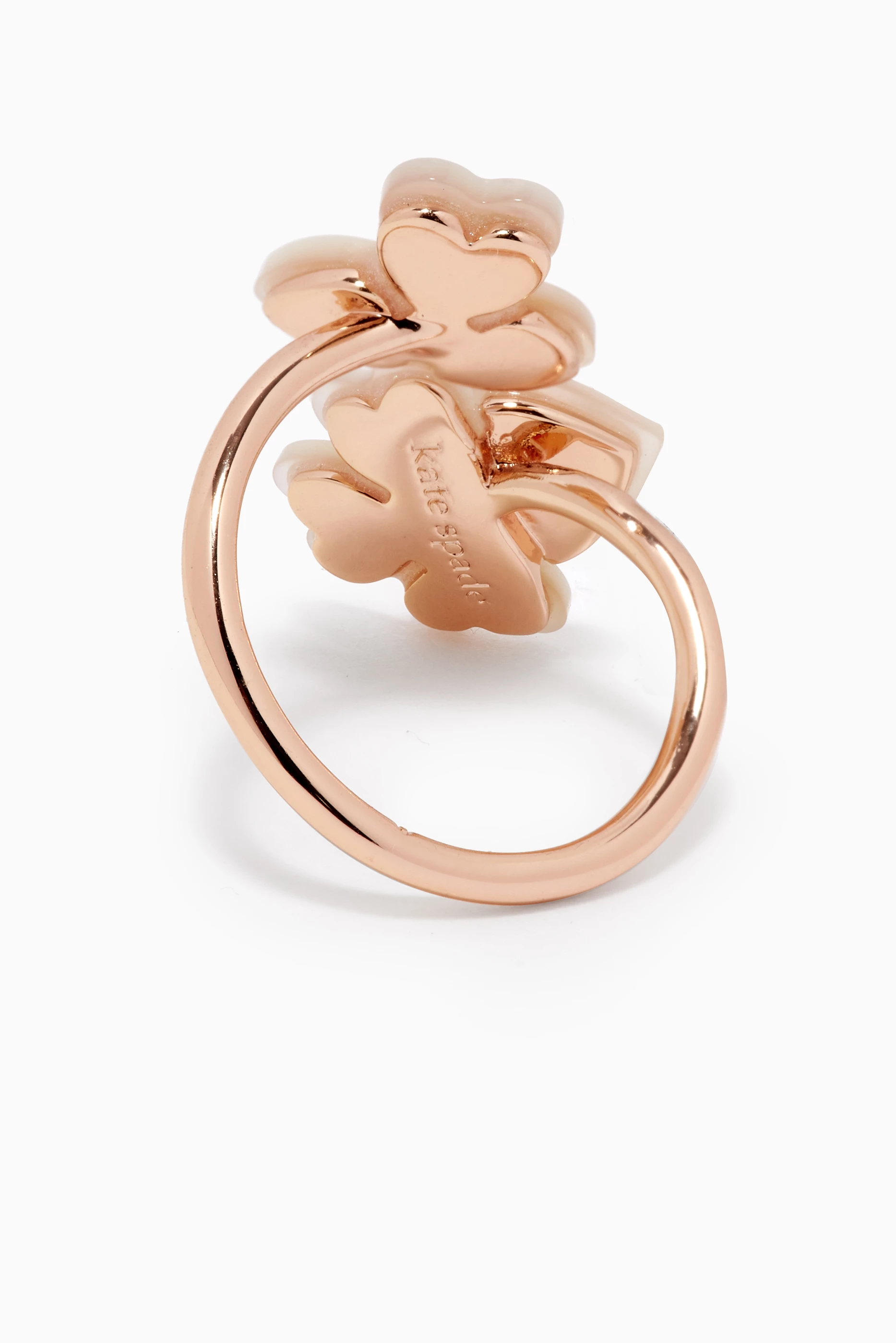 Kate spade 2025 rose gold ring