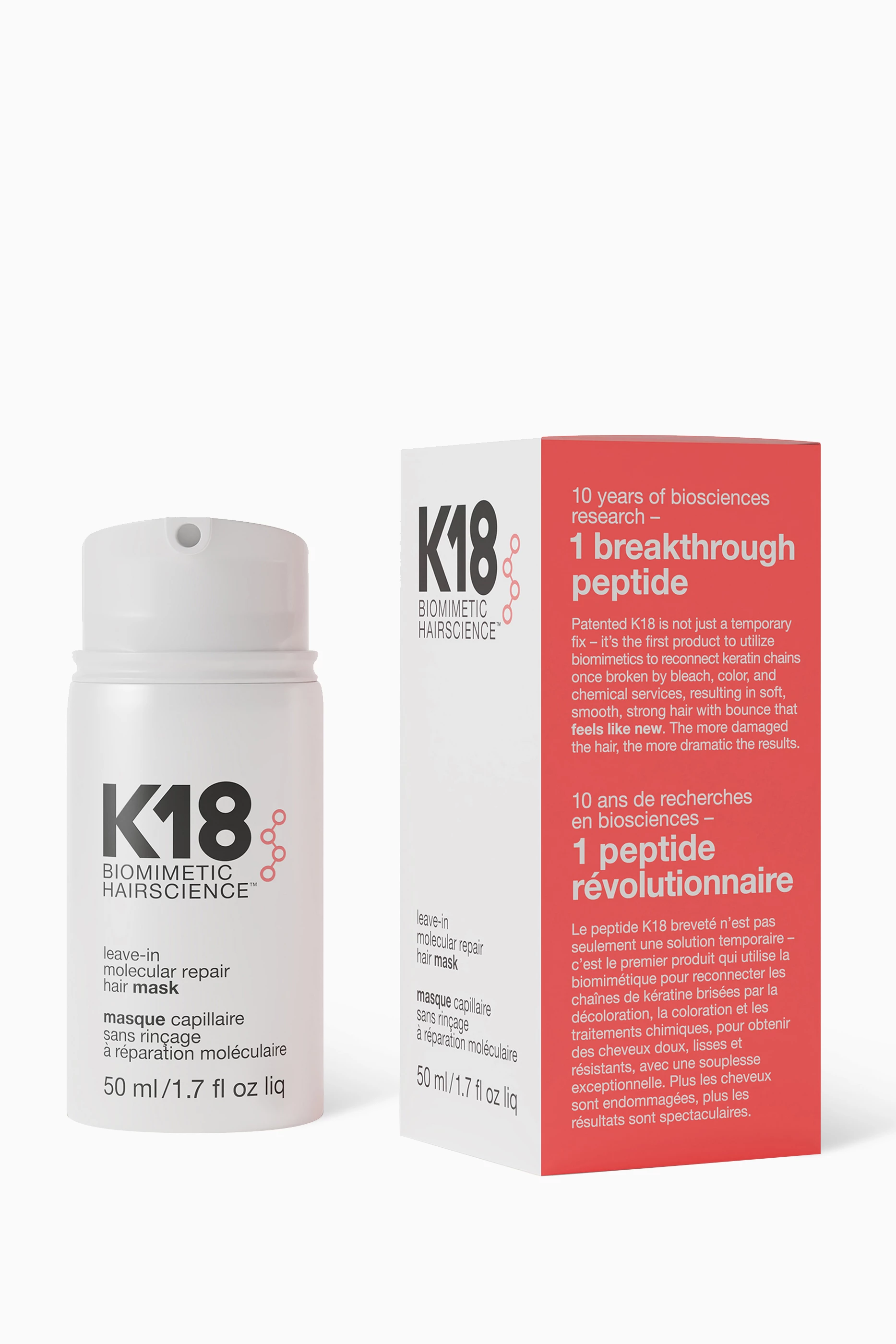 Buy K18 Colourless K18 Leave-In Repair Mask, 50ml Online for ...