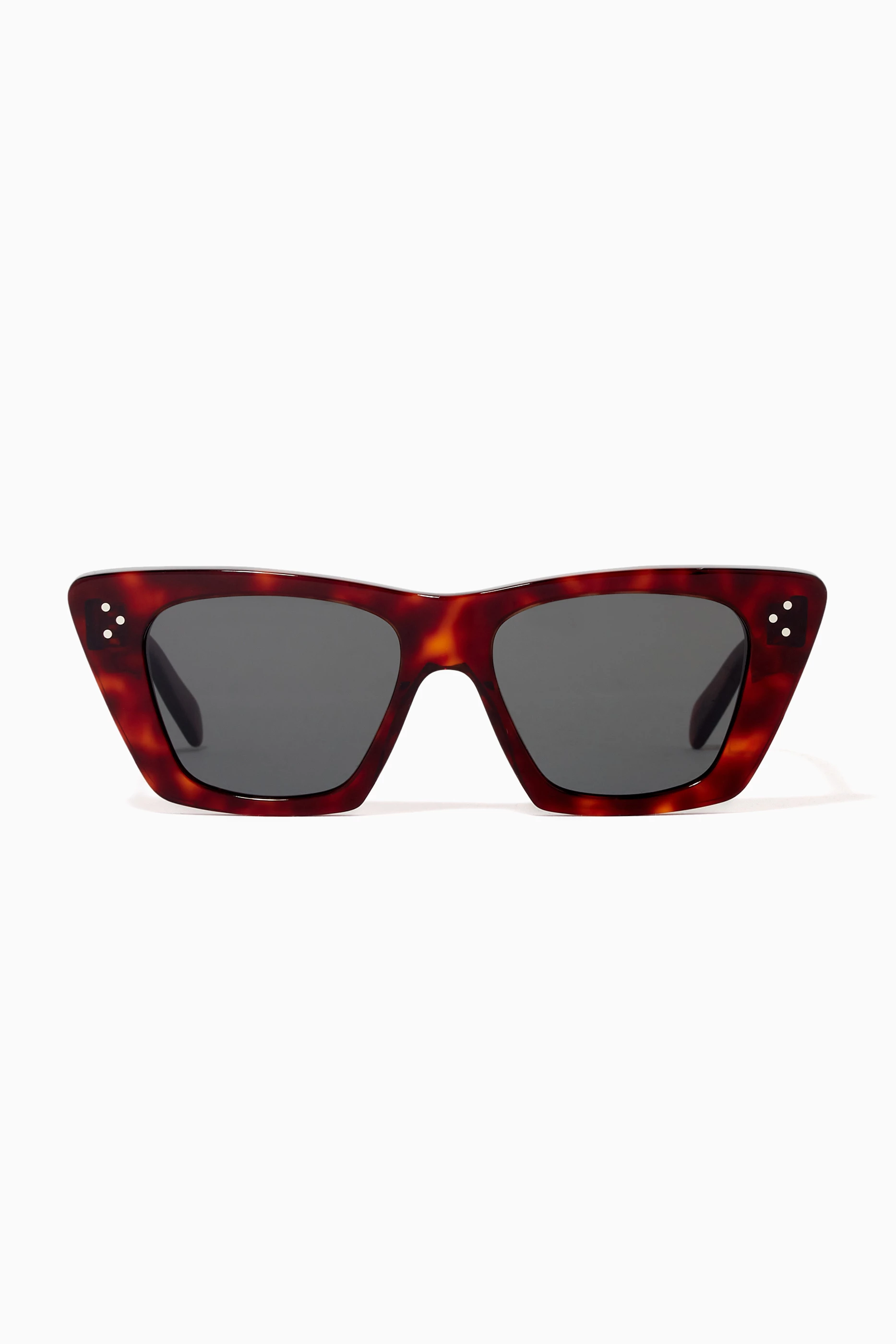 Buy Celine Brown Cat eye Sunglasses in Acetate for Women in Saudi