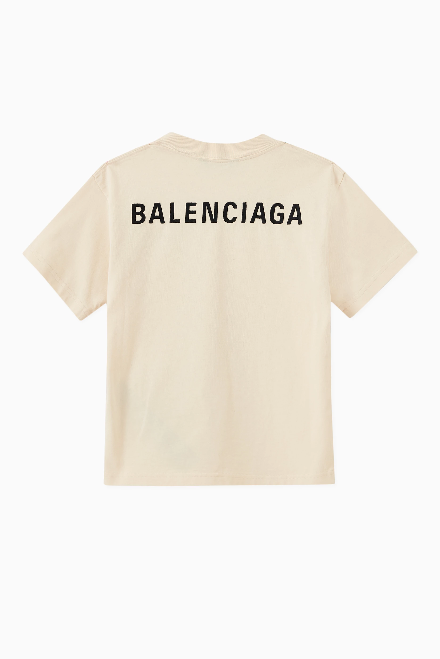 Buy Balenciaga Neutral Logo T shirt in Cotton Jersey for Boys in