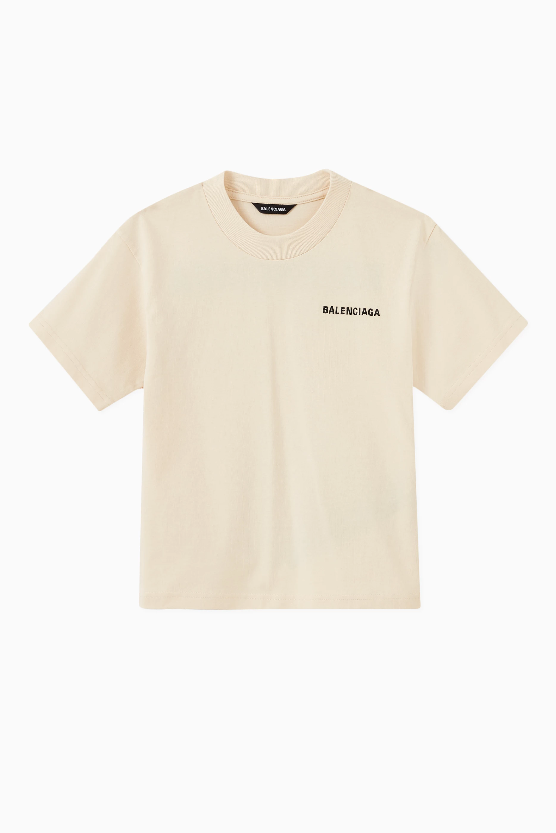 Balenciaga beige top t shirt