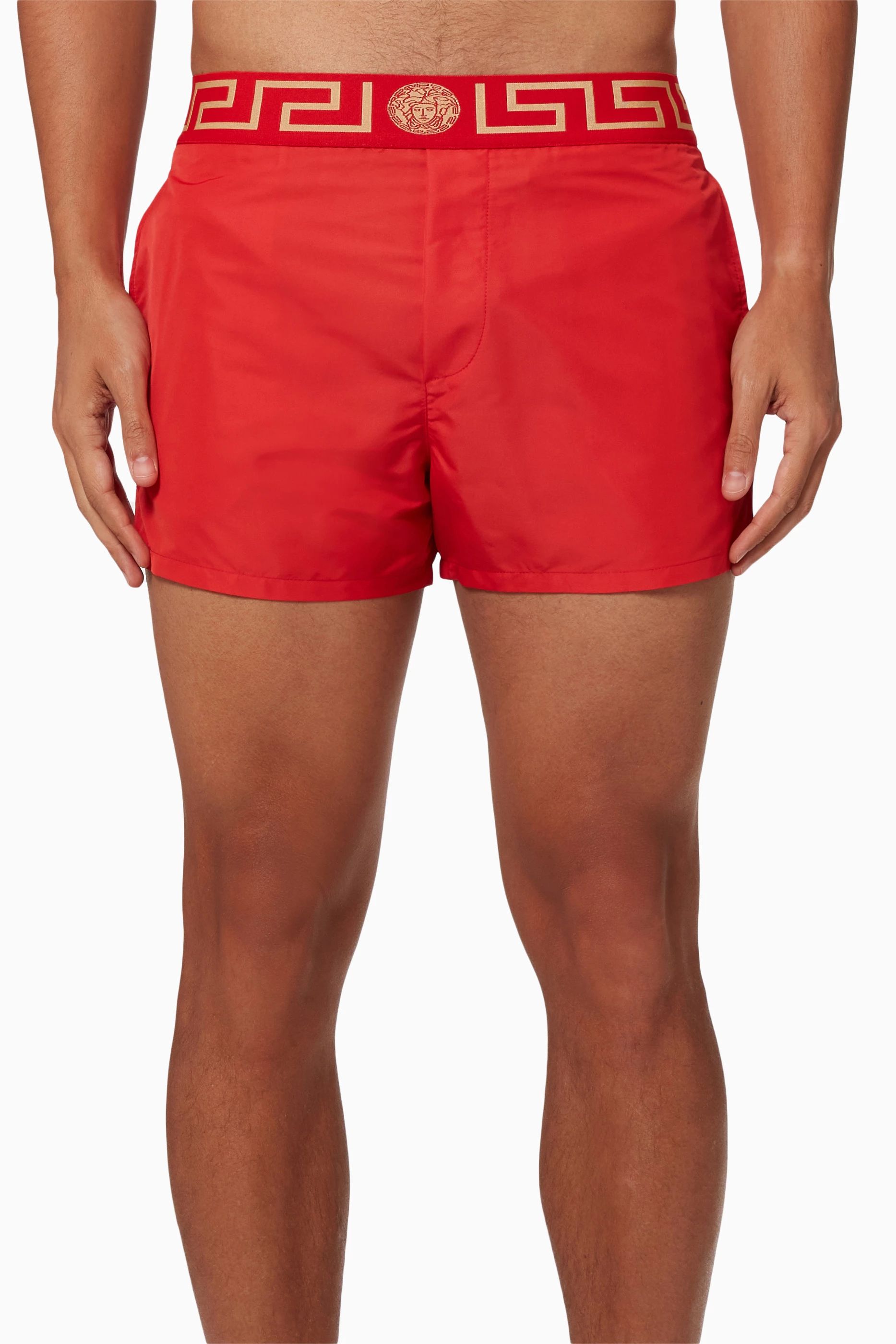 Versace hotsell shorts red