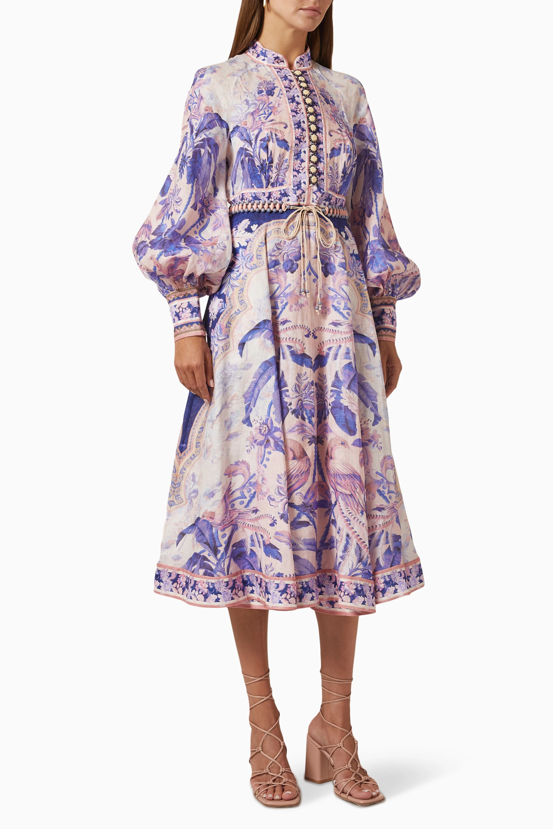 Zimmermann hotsell purple dress