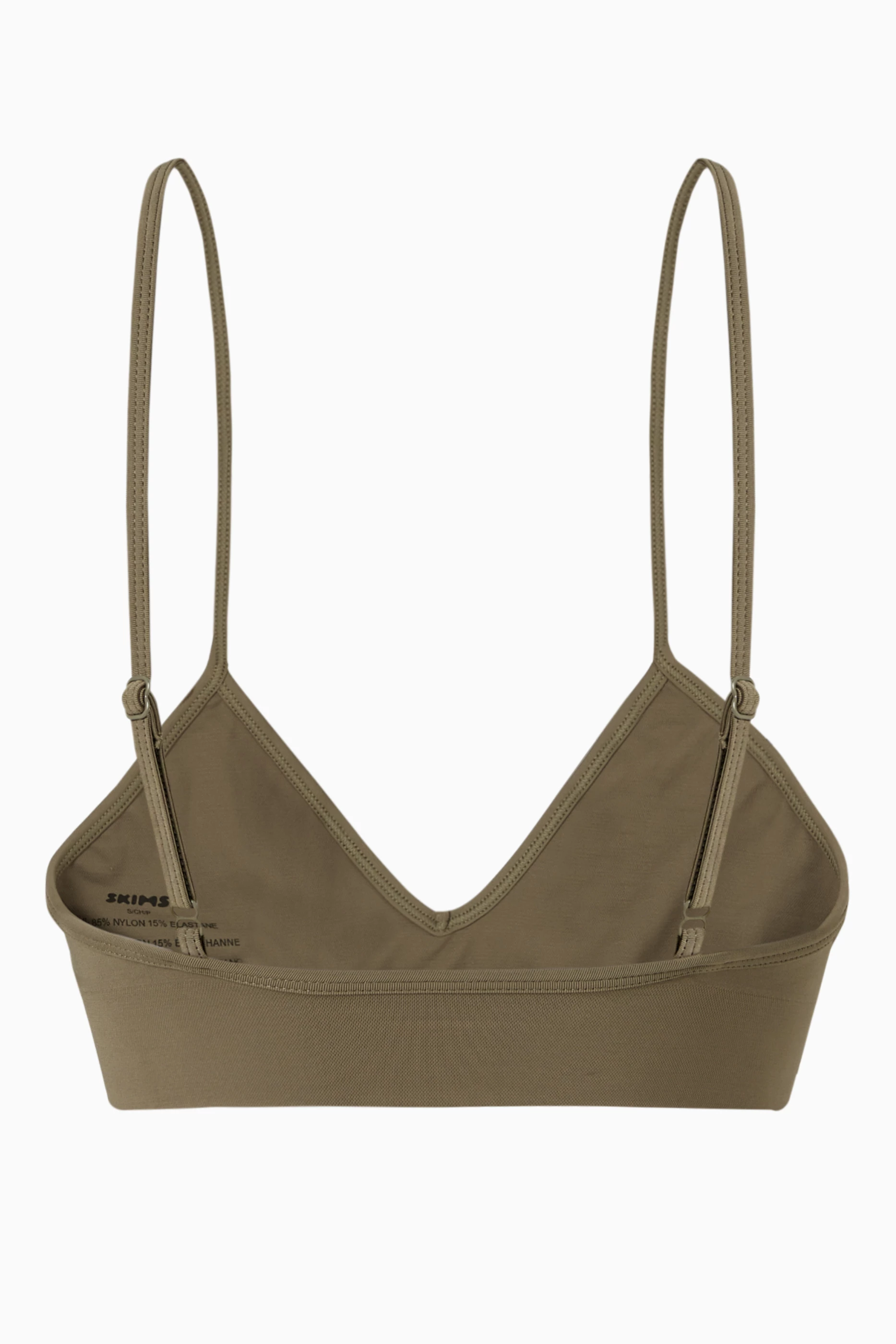 SKIMS Soft Smoothing Bralette in Army Green