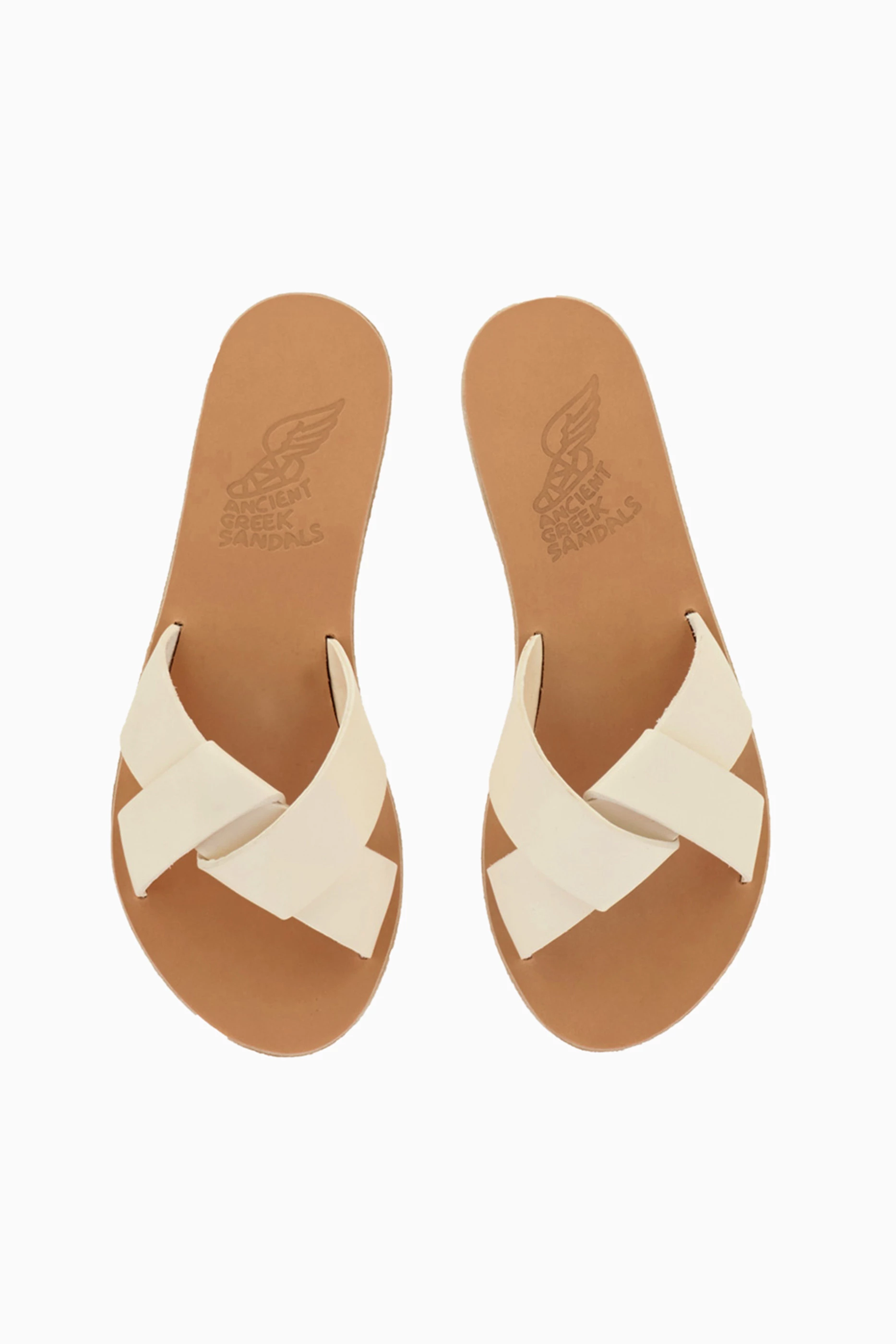 Ancient greek cheap sandals white