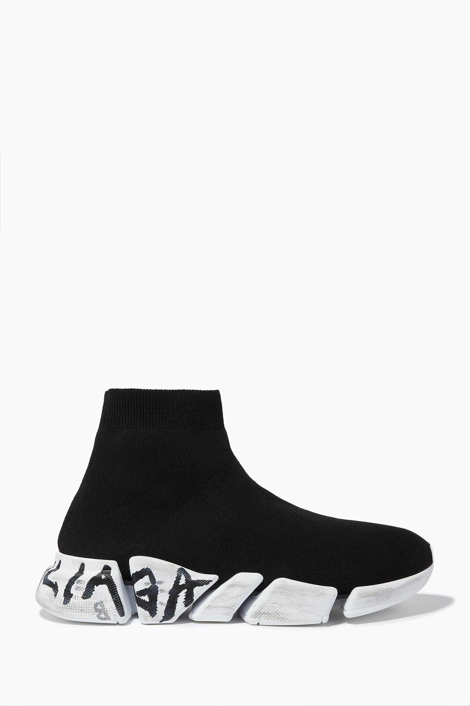 Graffiti balenciaga store shoes