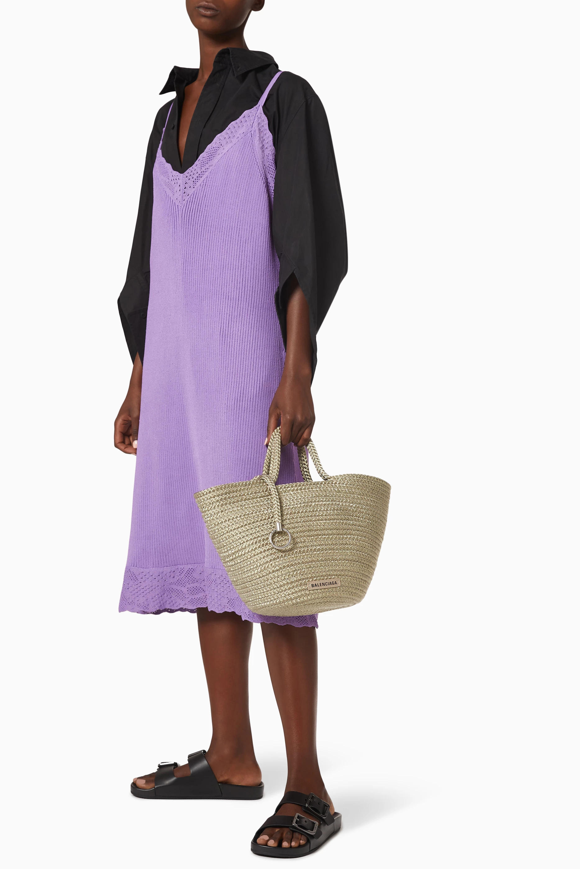 Basket outlet balenciaga violet