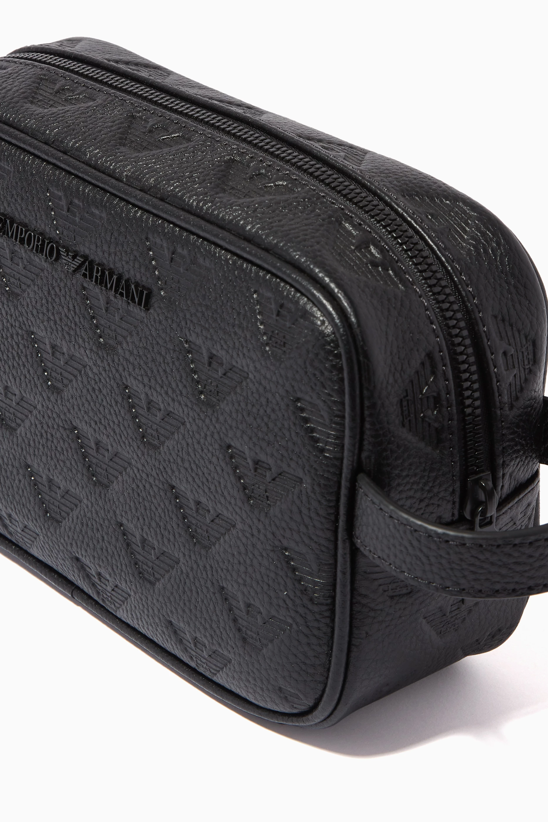 Emporio armani wash bag outlet