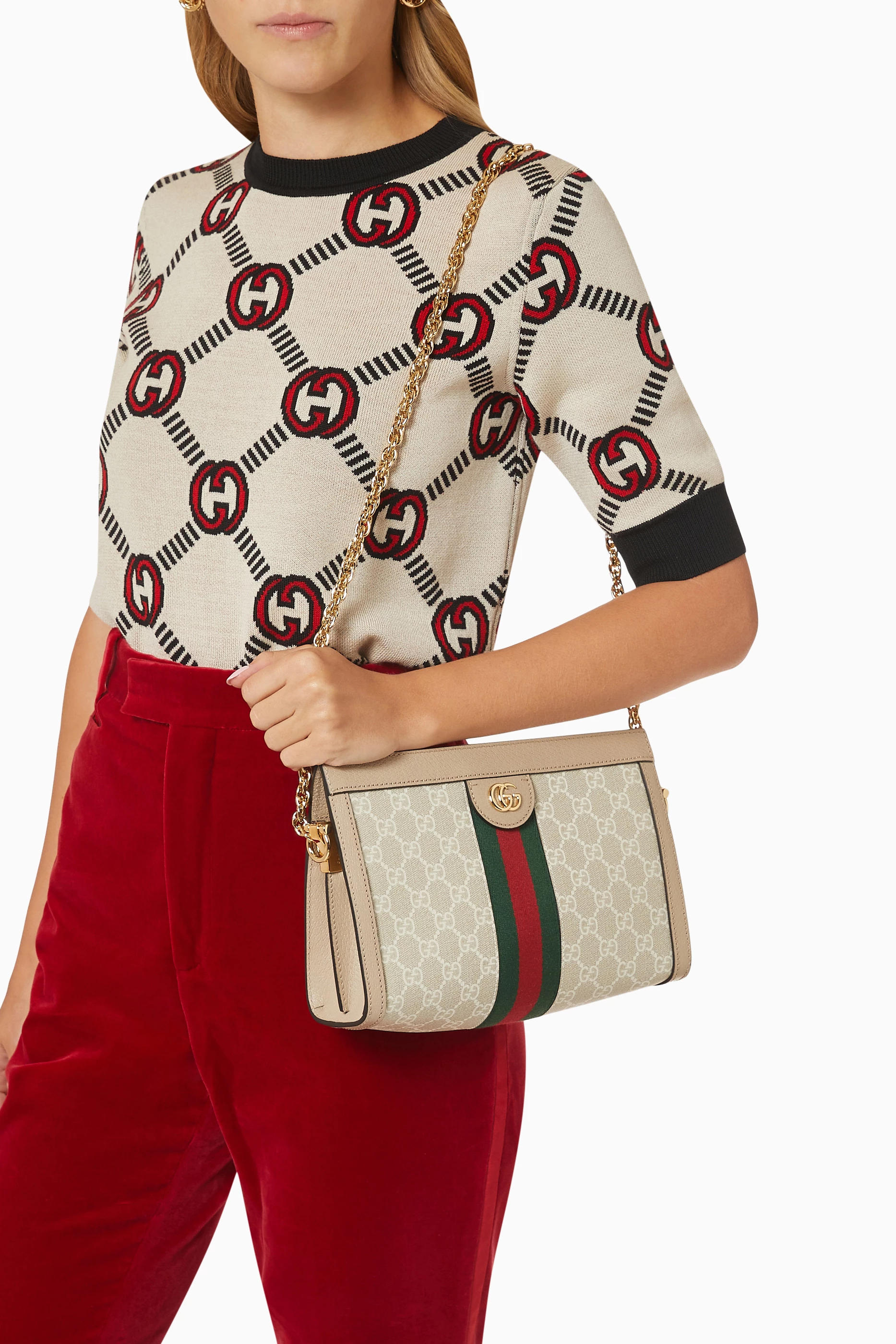 Ophidia medium shoulder bag clearance