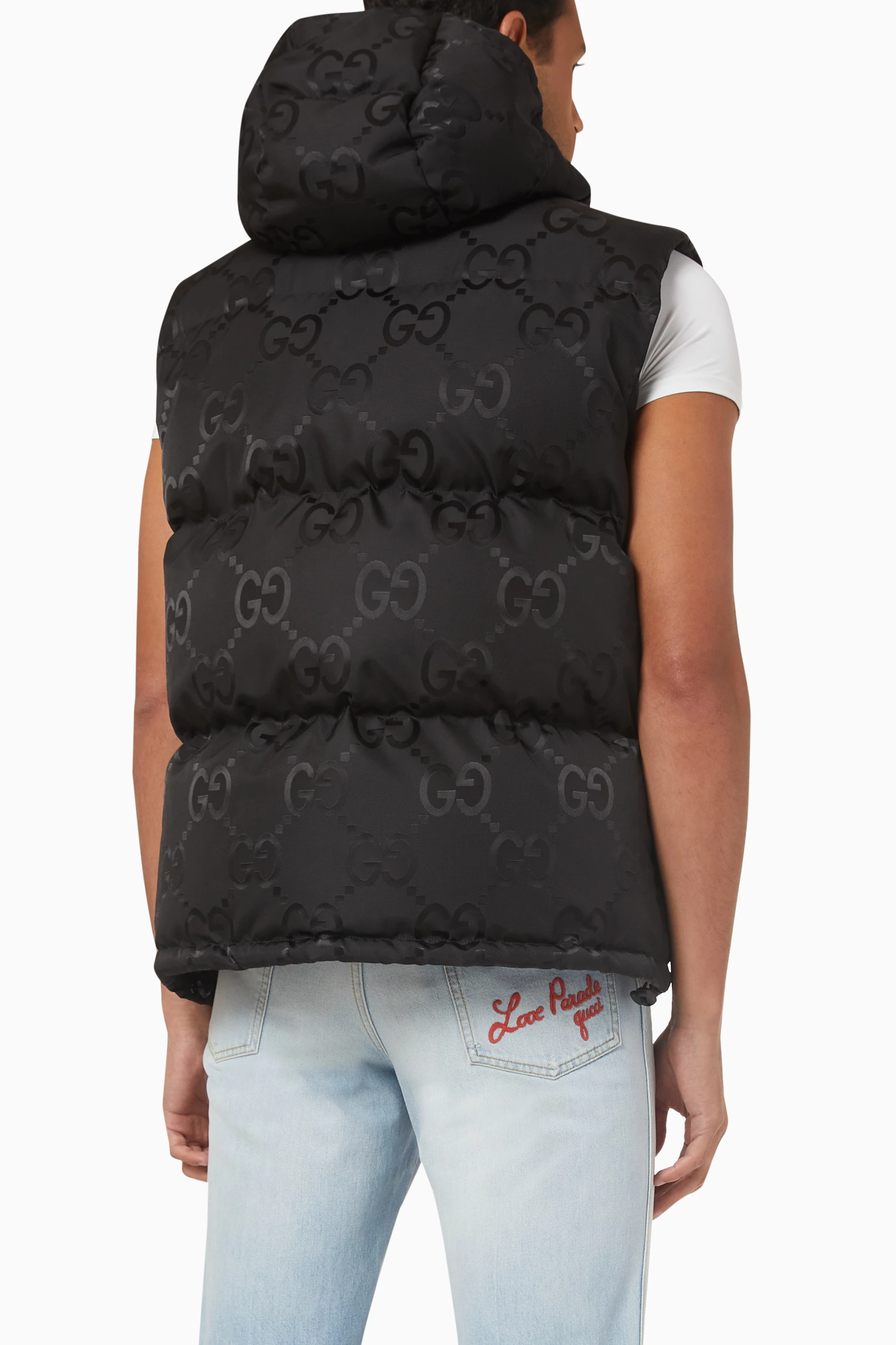 Buy Gucci Black Vest in Padded Nylon for Men in Saudi Ounass