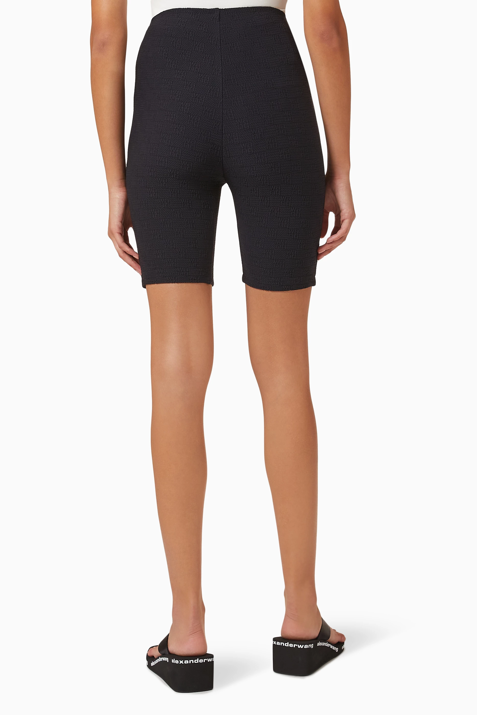 Alexander wang biker shorts online