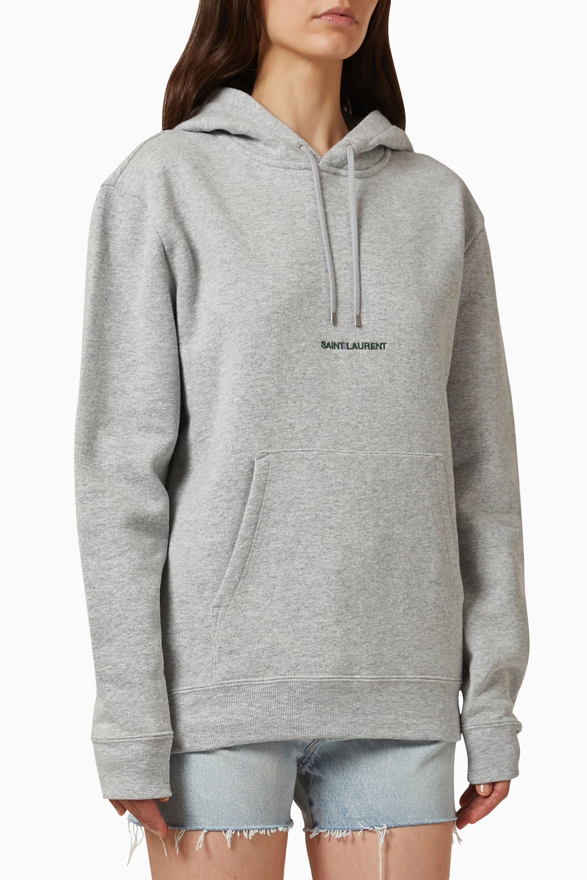 Ysl sale grey hoodie
