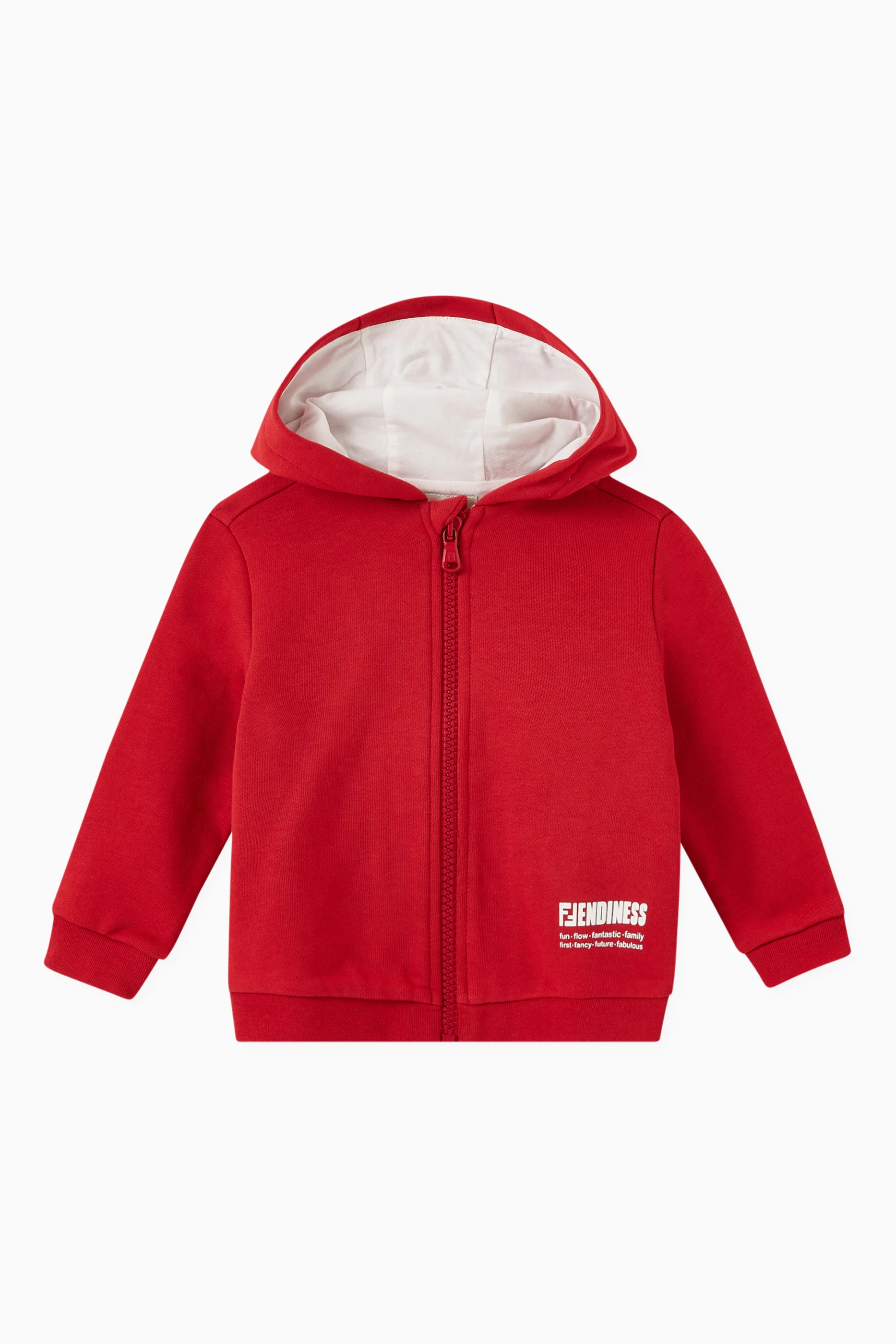 Fendi hot sale red hoodie