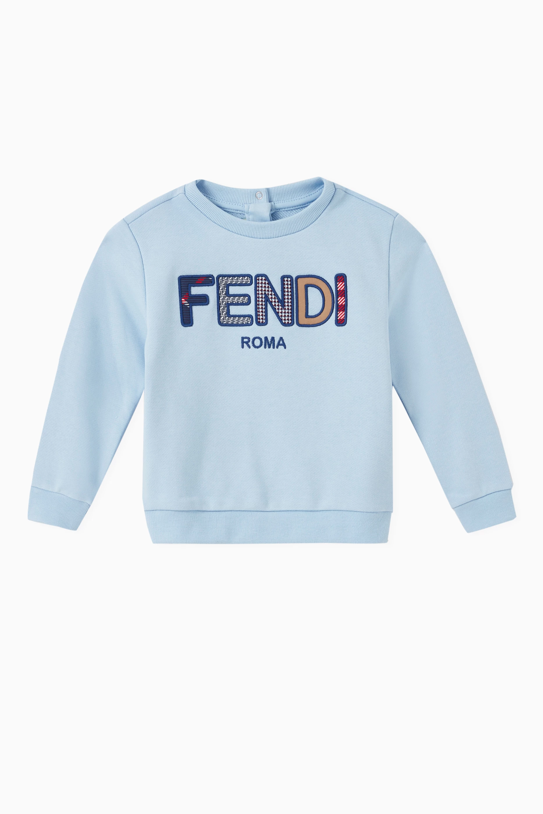 Fendi blue 2025 sweatshirt