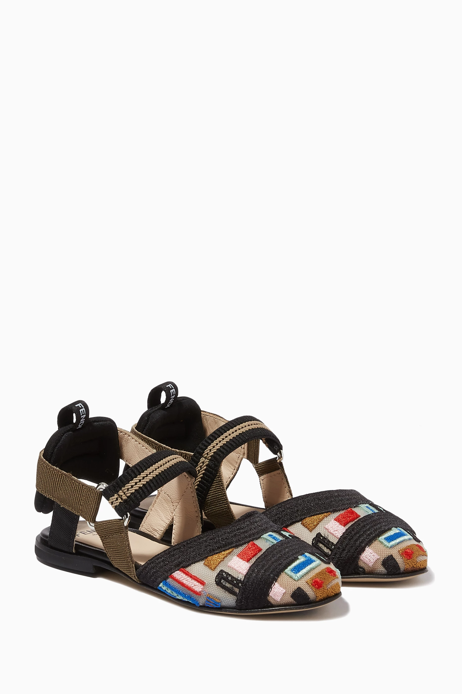 Fendi sandals kids discount