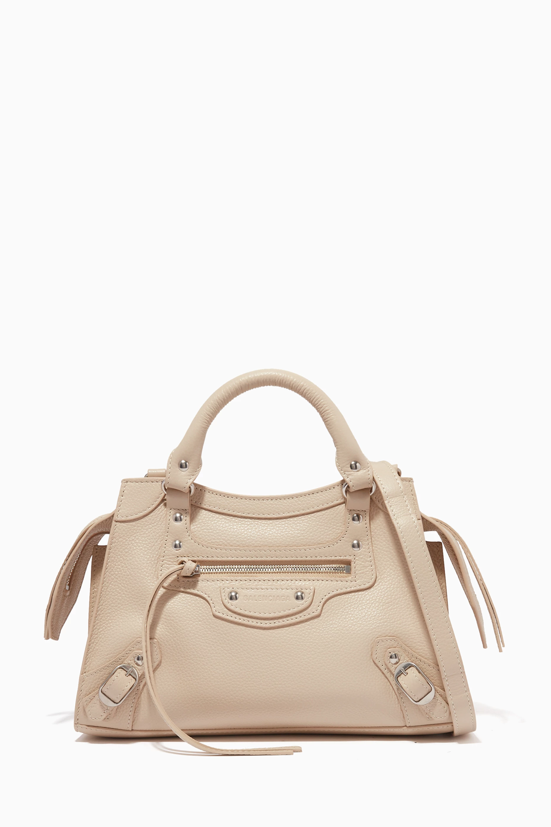 Balenciaga classic city best sale beige