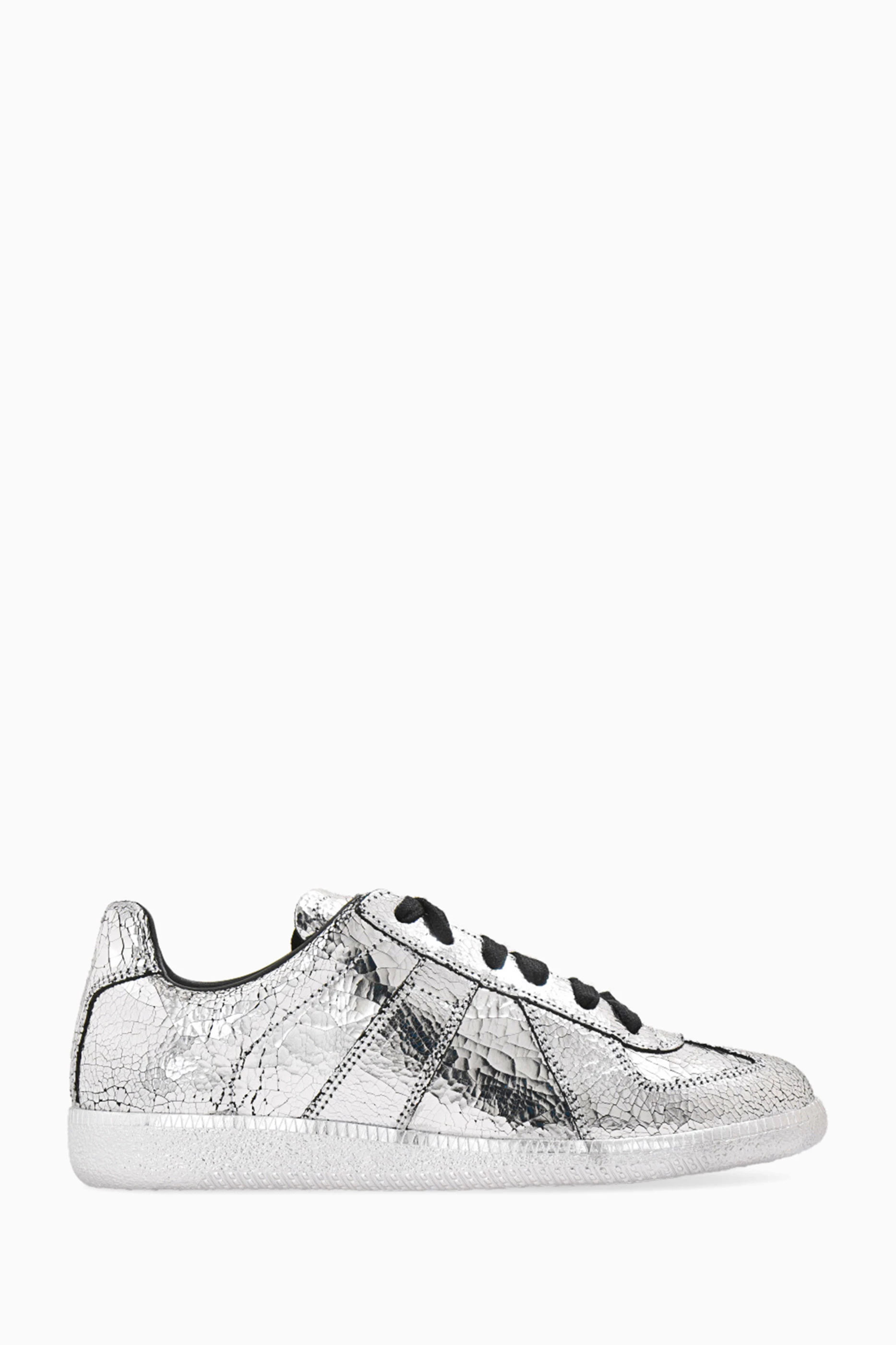 Silver sales margiela sneakers