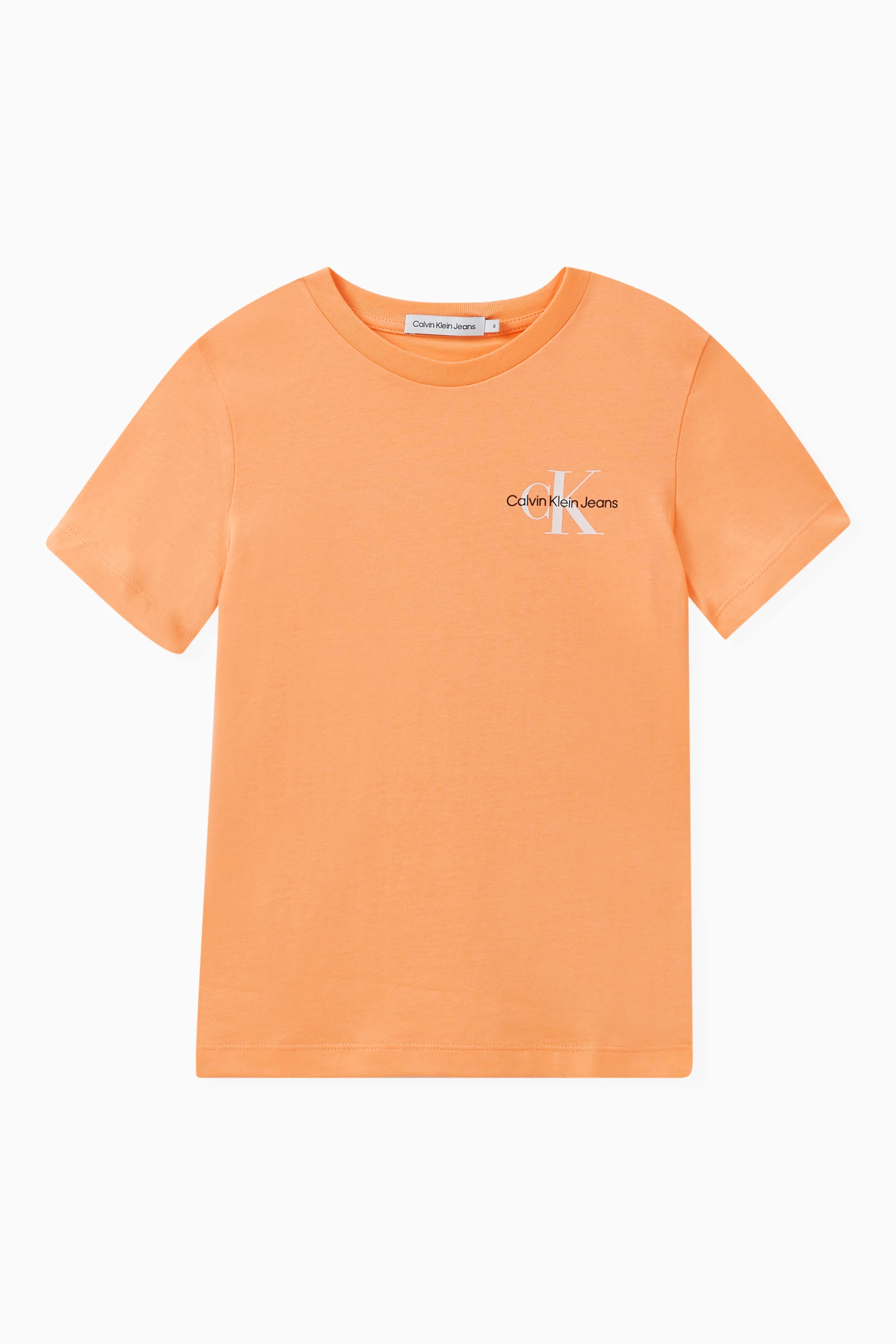 Calvin klein t shirt orange deals