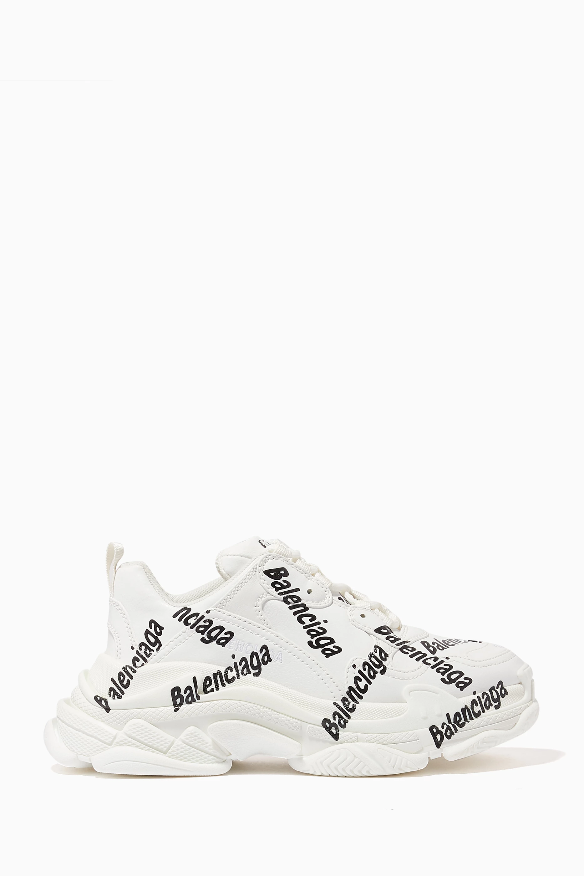 Triple white cheap balenciaga runners
