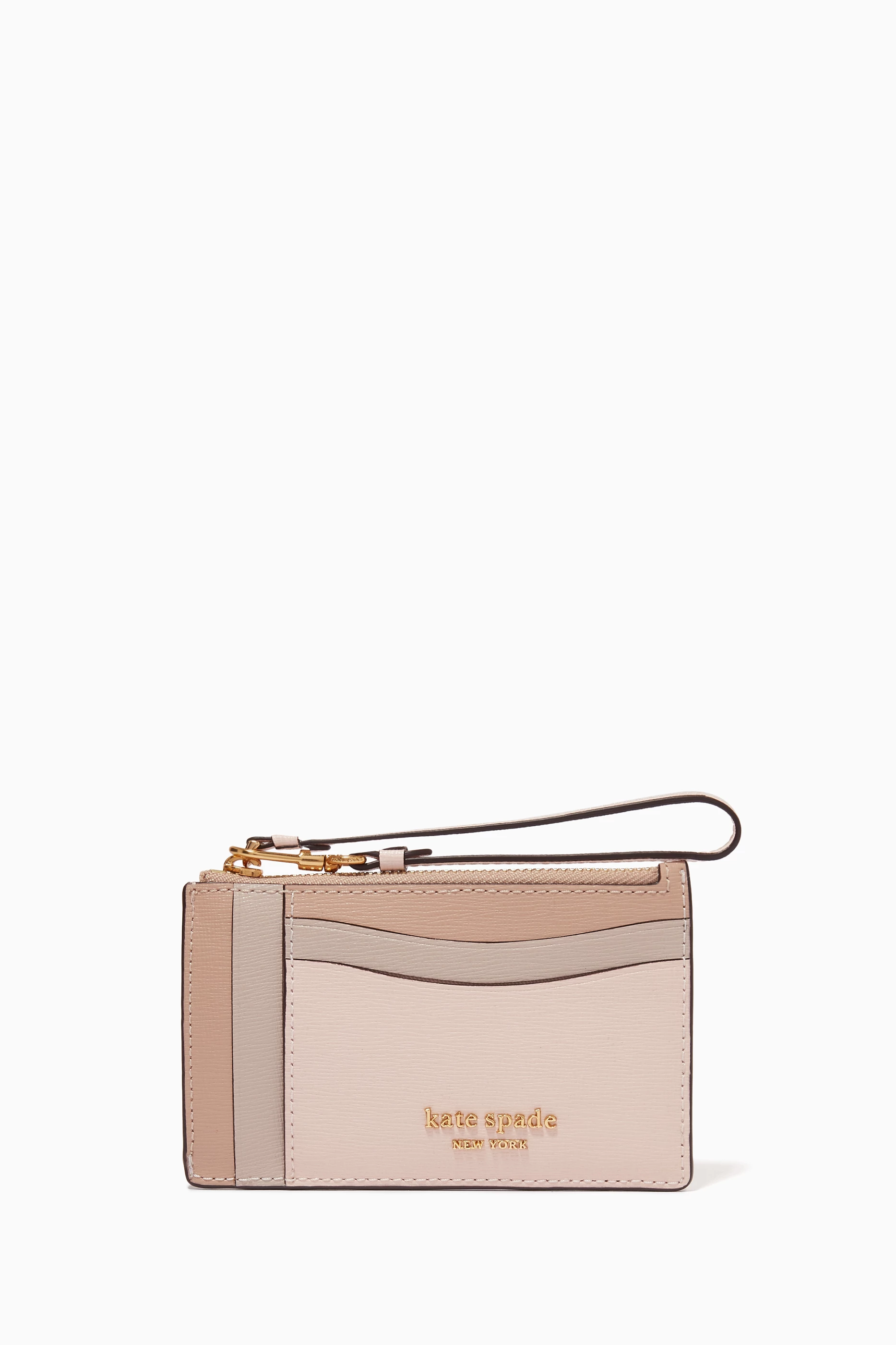 Spencer leather wristlet card case outlet