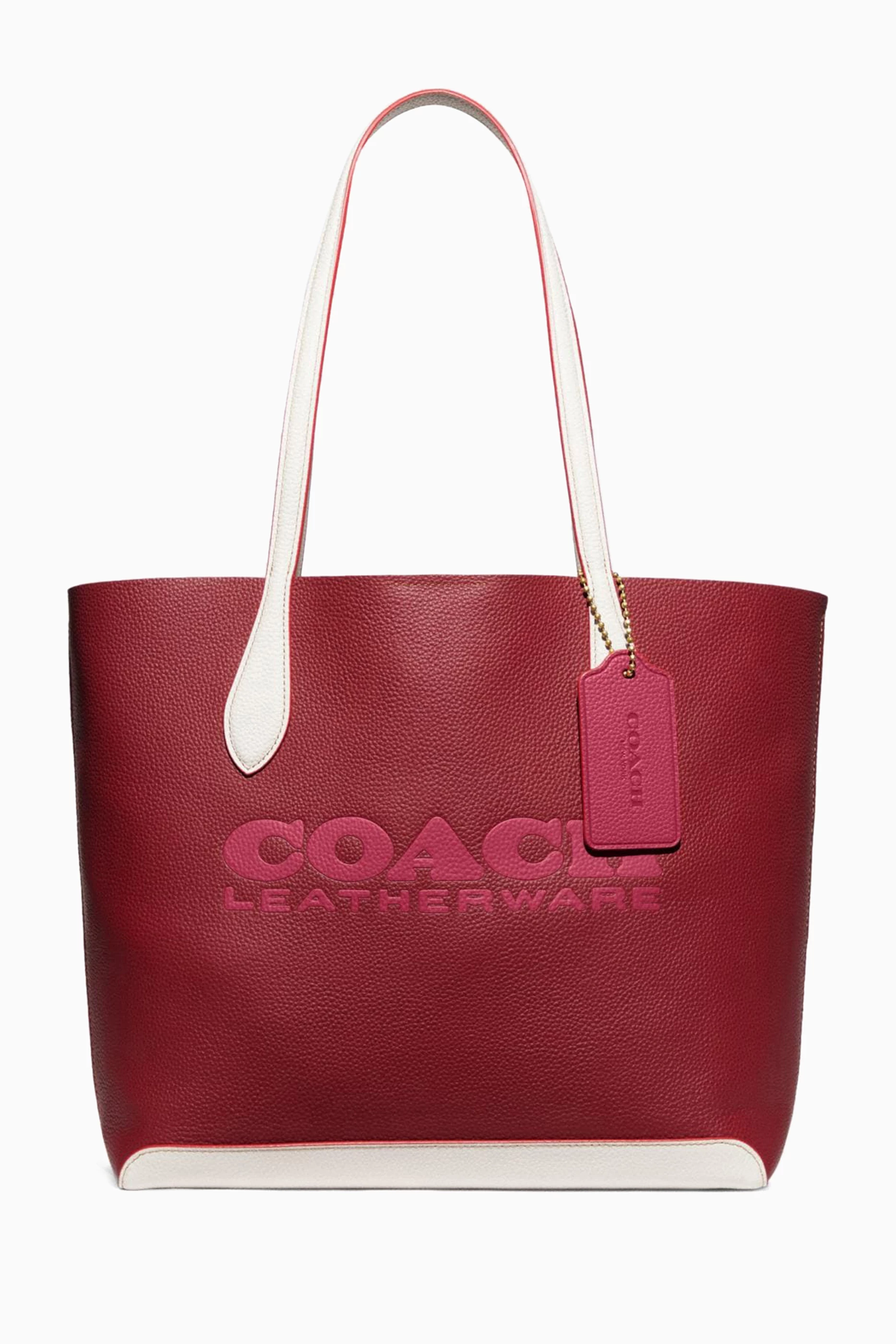 Coach highline deals crossgrain leather tote