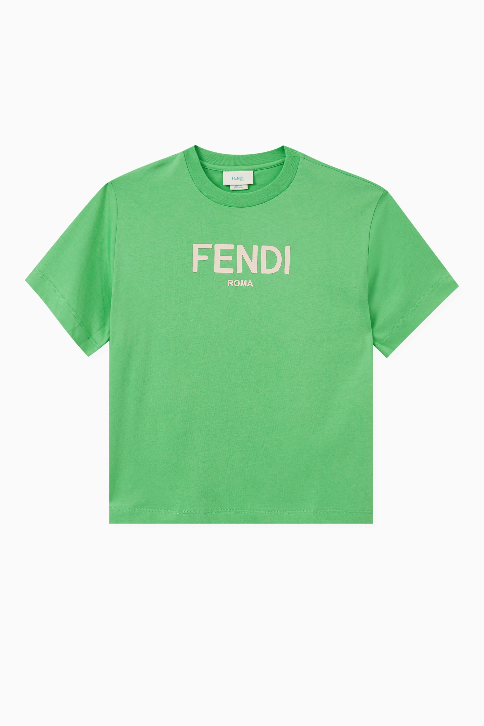 Fendi green shirt online