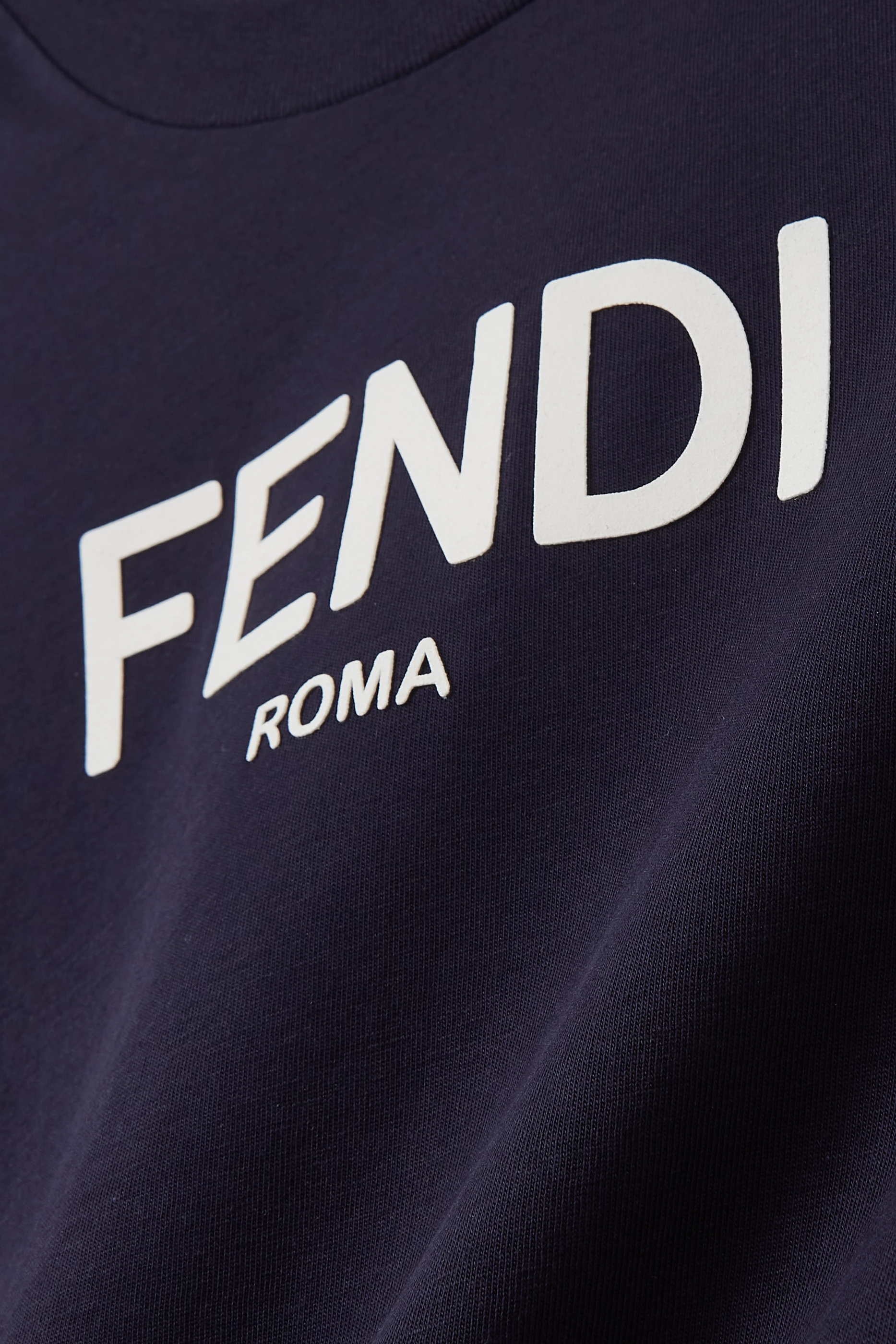 Fendi t top shirt color letters
