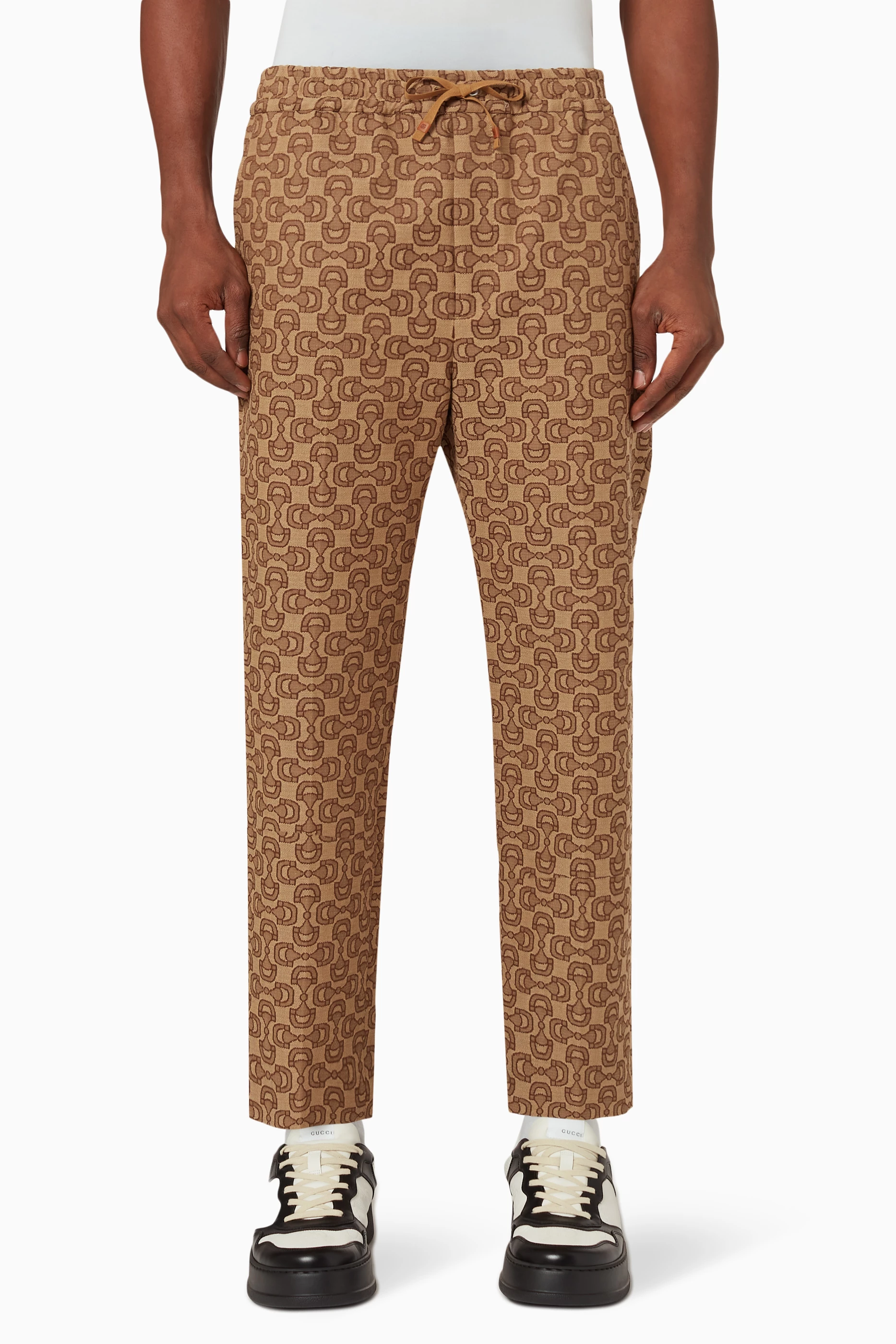 Gucci monogram on sale pants