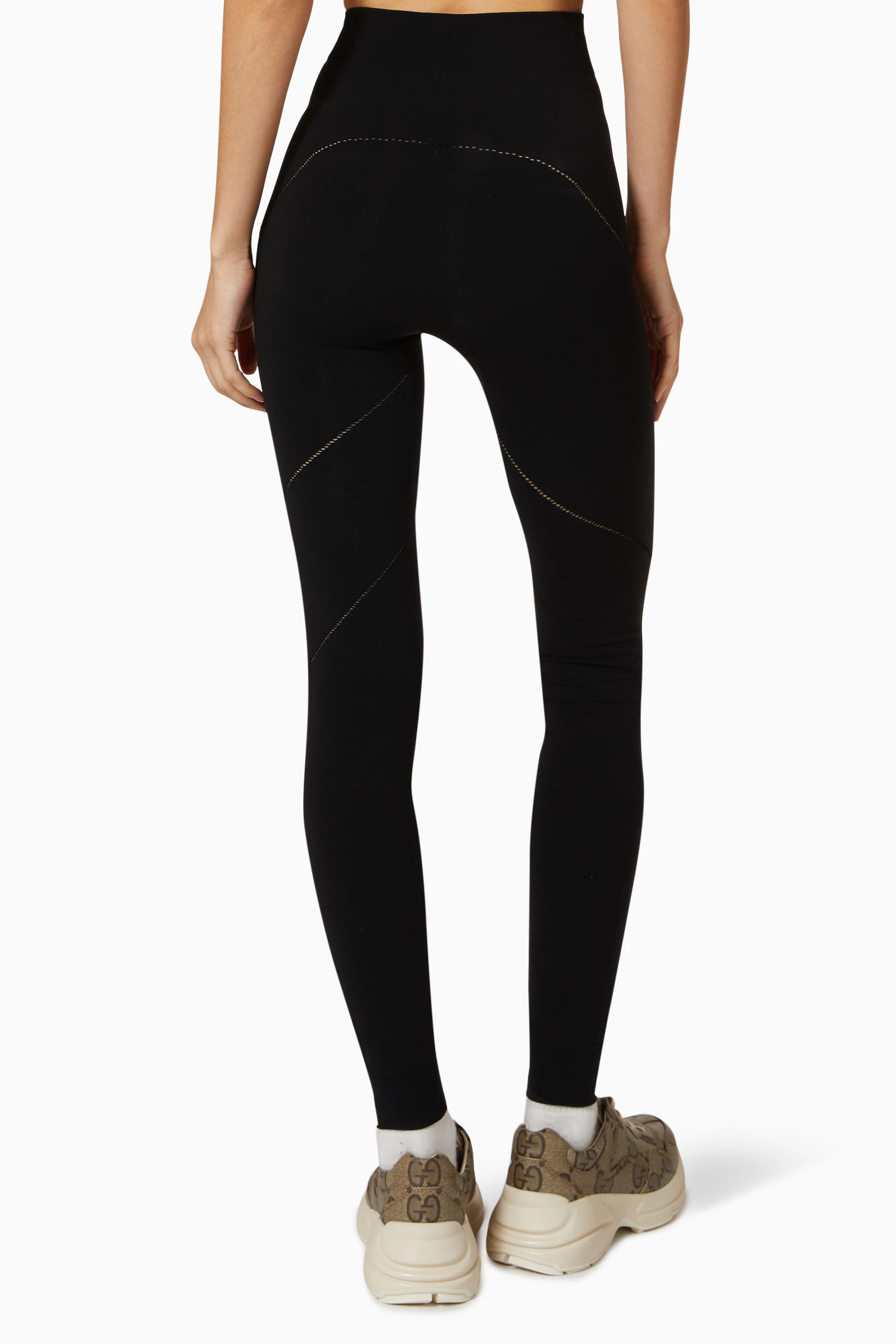 Buy Gucci Black Seamless High-rise Leggings in Nylon-jersey for Women in  Saudi
