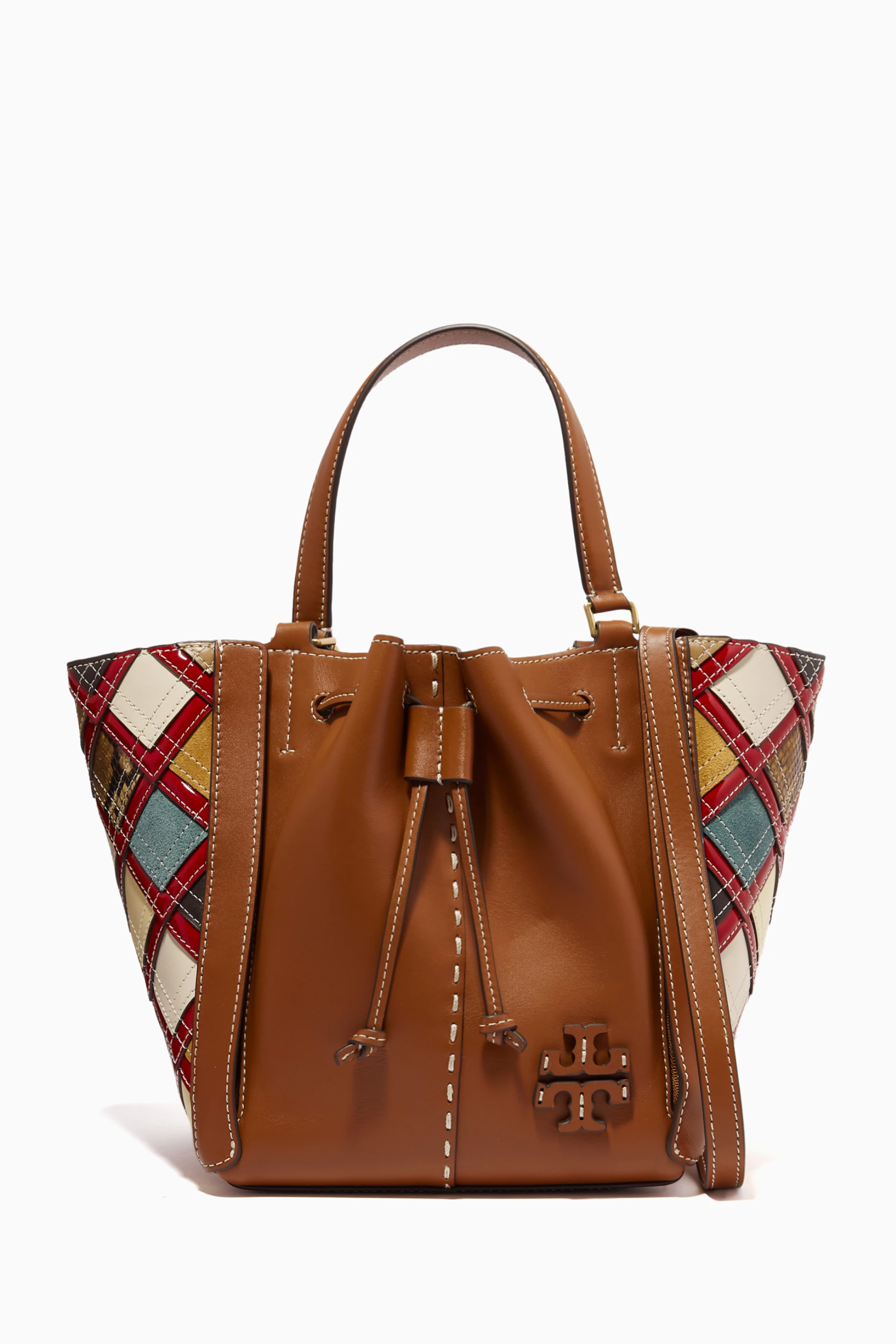 Tory burch 2025 mcgraw patchwork carryall