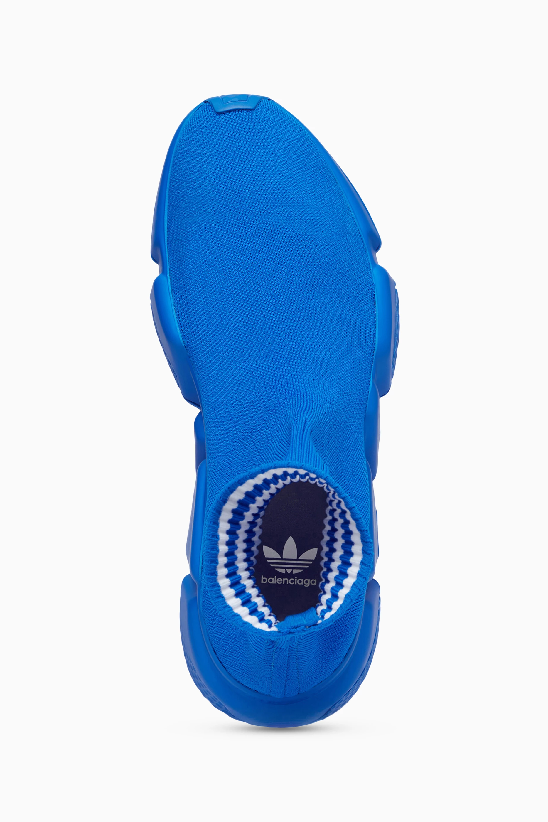 Buy Balenciaga Blue x Adidas Speed Sneakers in Recycled-knit for WOMEN |  Ounass Saudi Arabia
