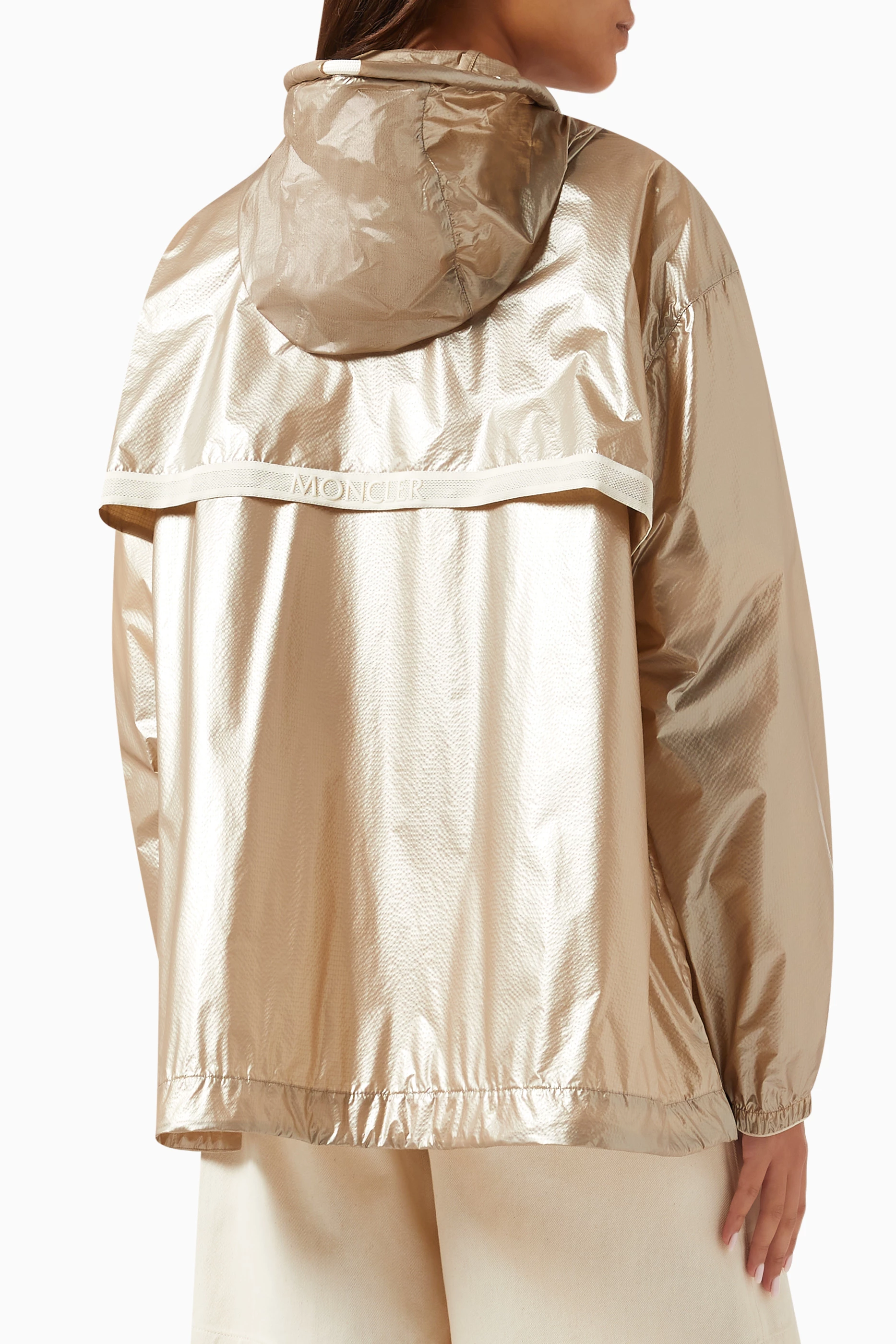 Moncler metallic sales jacket