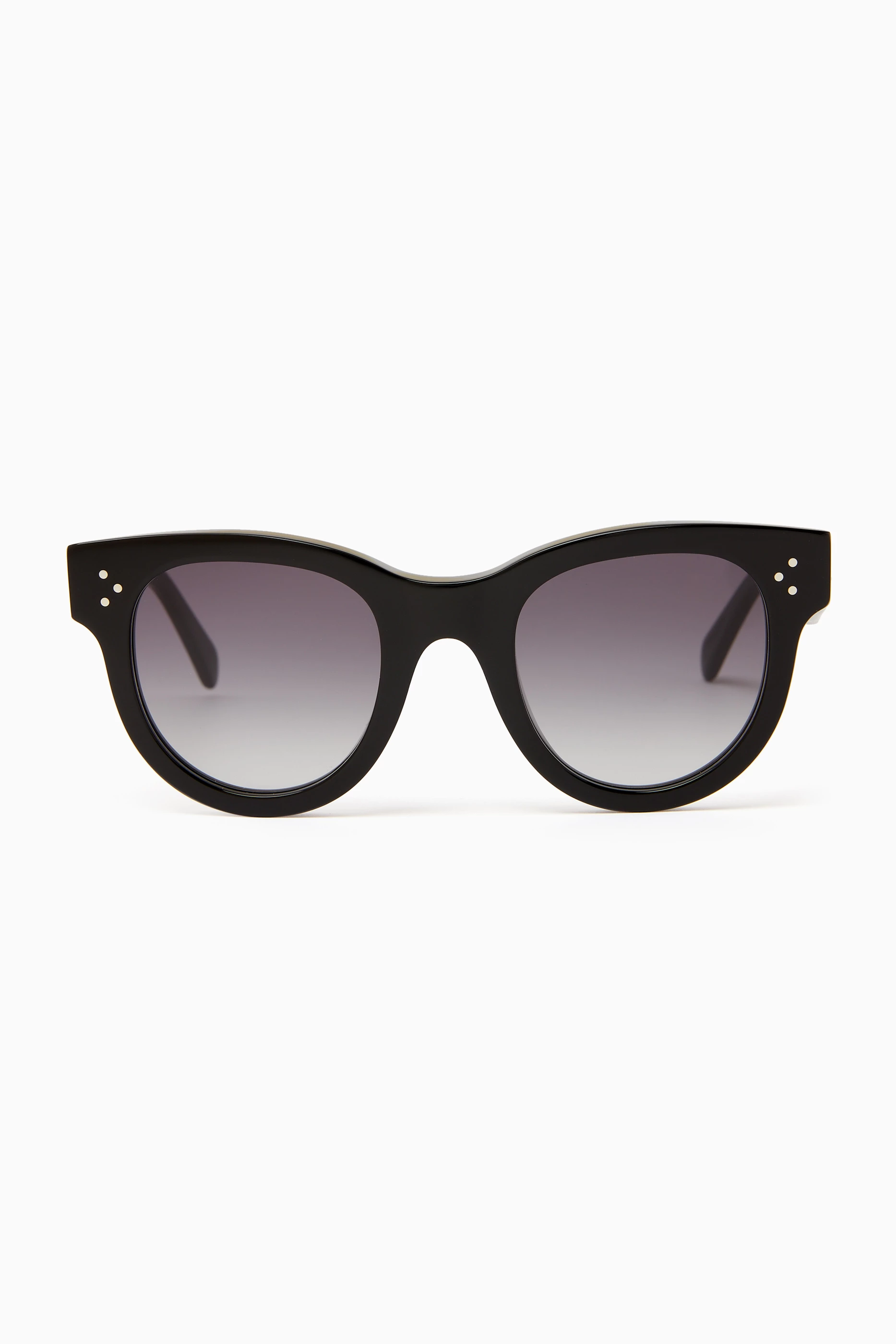 Buy Celine Black Baby Audrey Sunglasses in Acetate for Women in