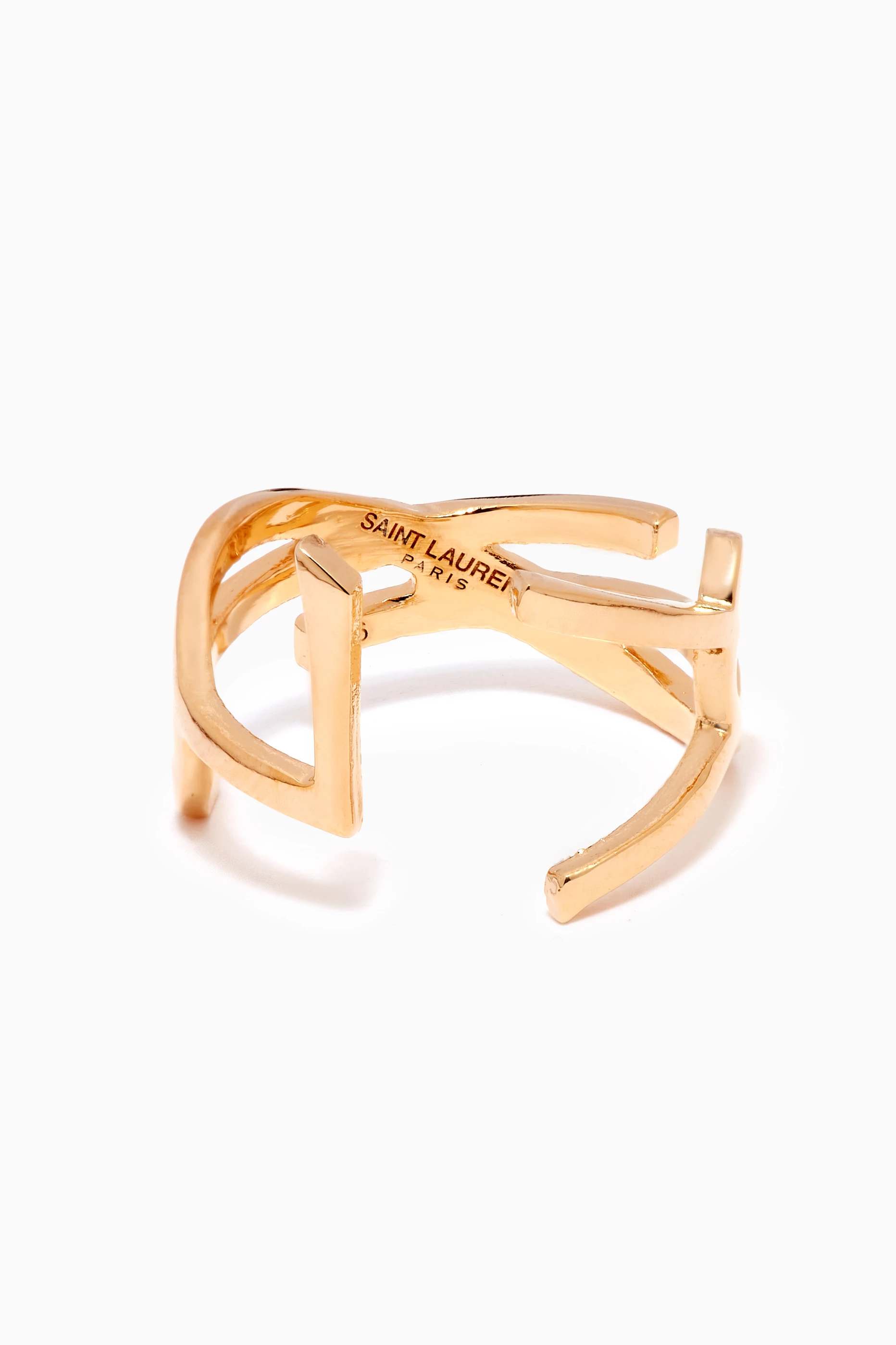 Saint laurent monogram discount ring