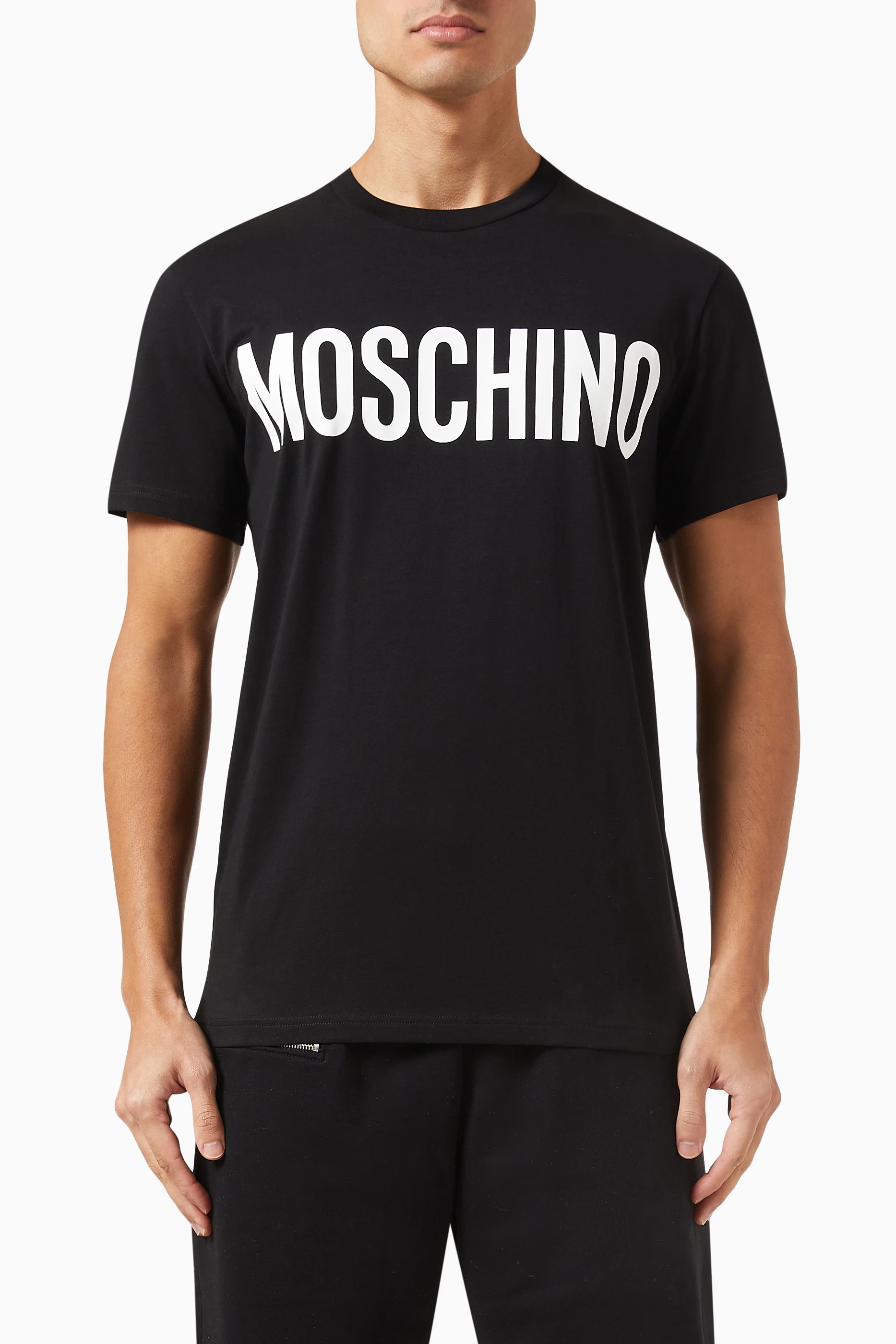 Moschino black top t shirt