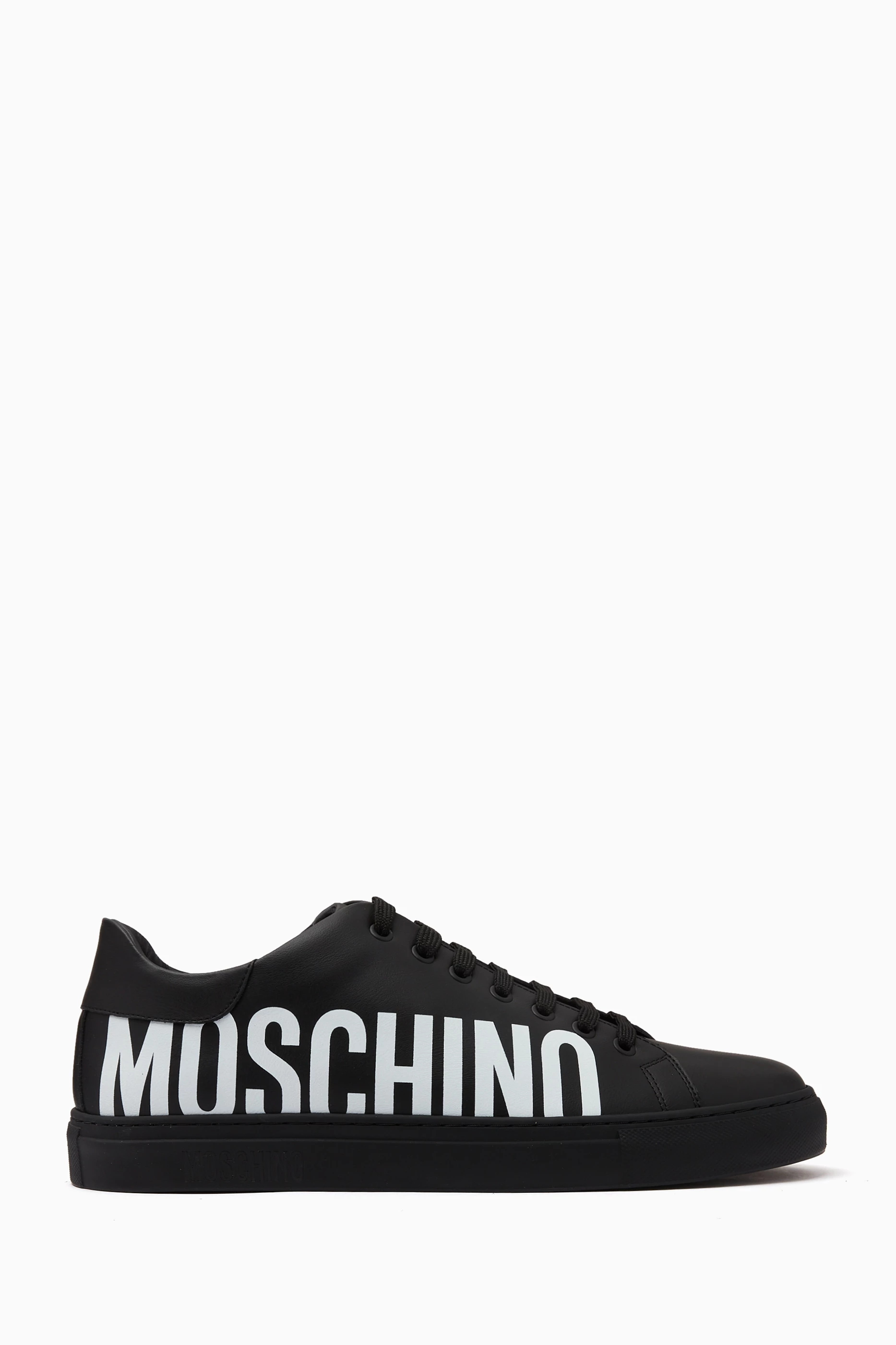 Moschino Sneakers With Logo in White