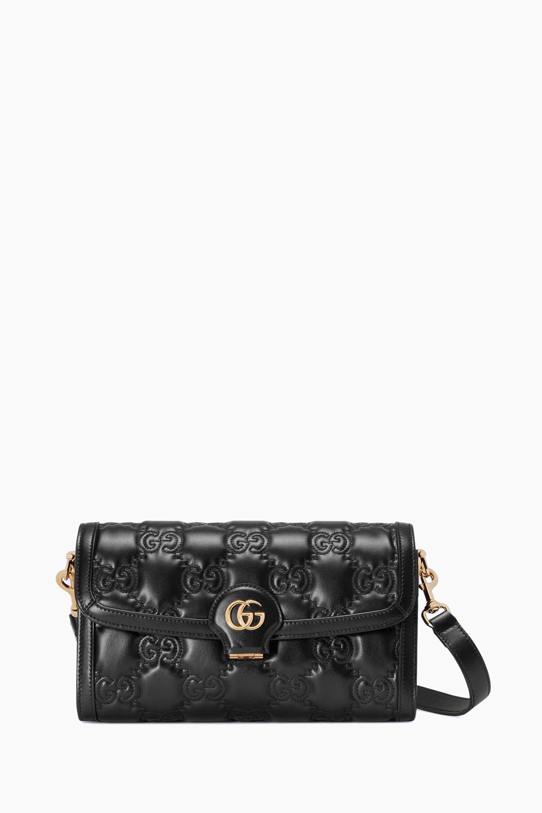 Black crossbody hot sale purse gucci