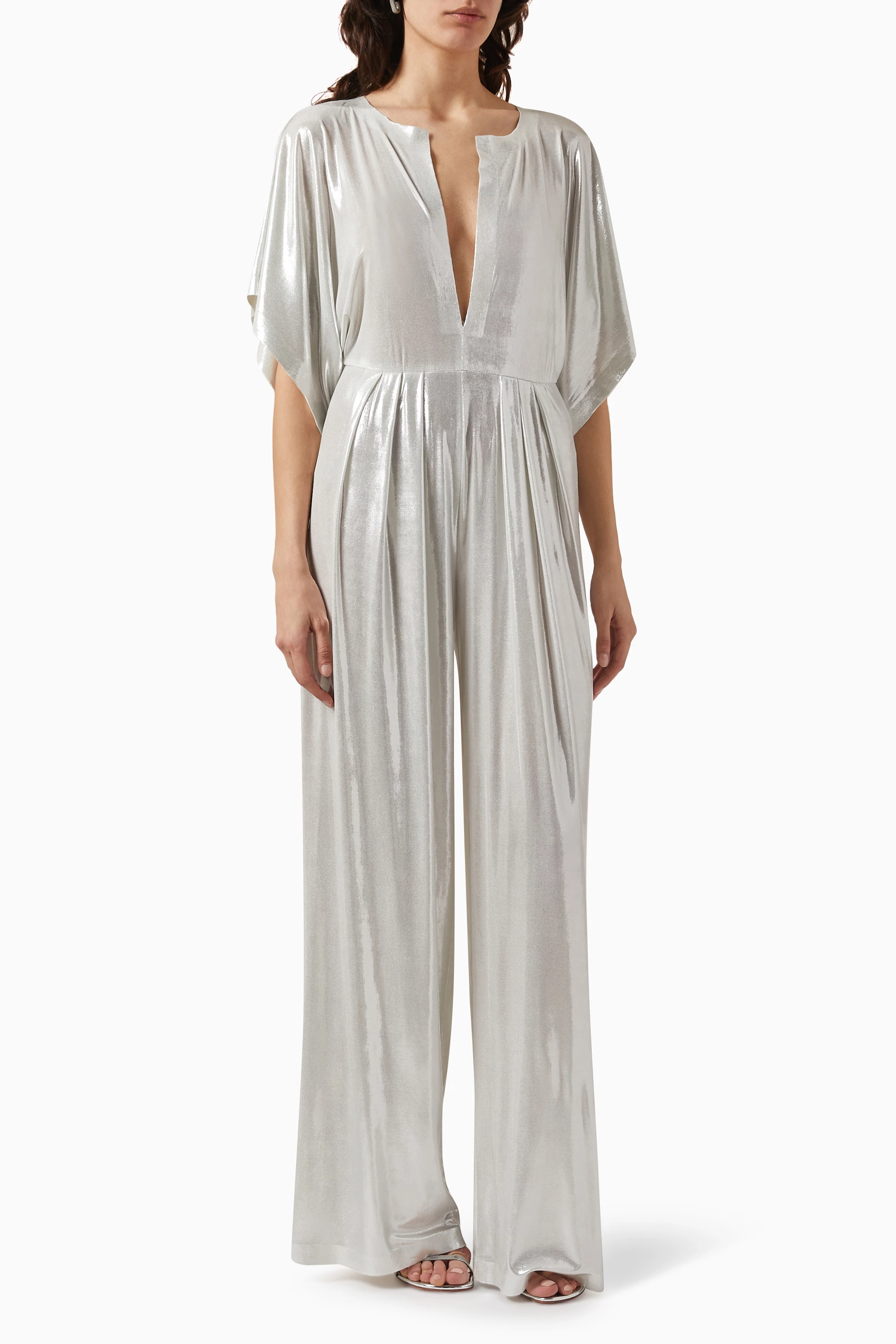Norma kamali rectangle jumpsuit hot sale