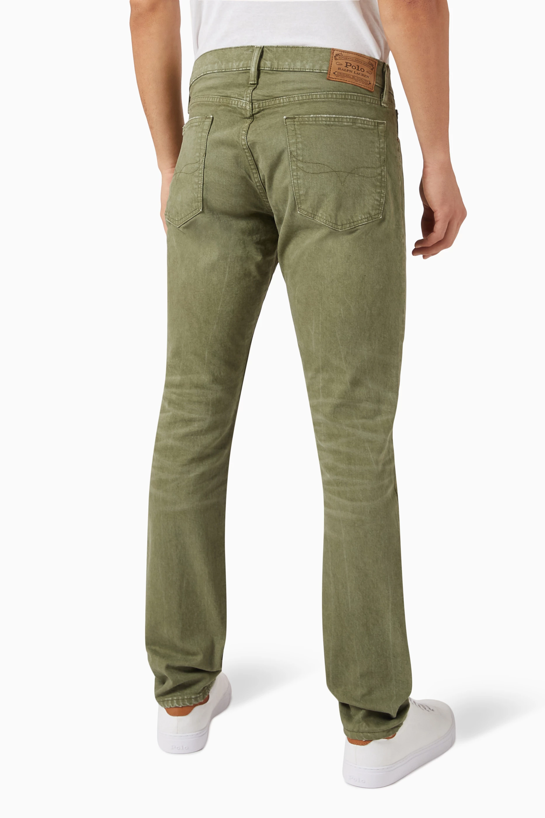 Ralph lauren outlet green jeans