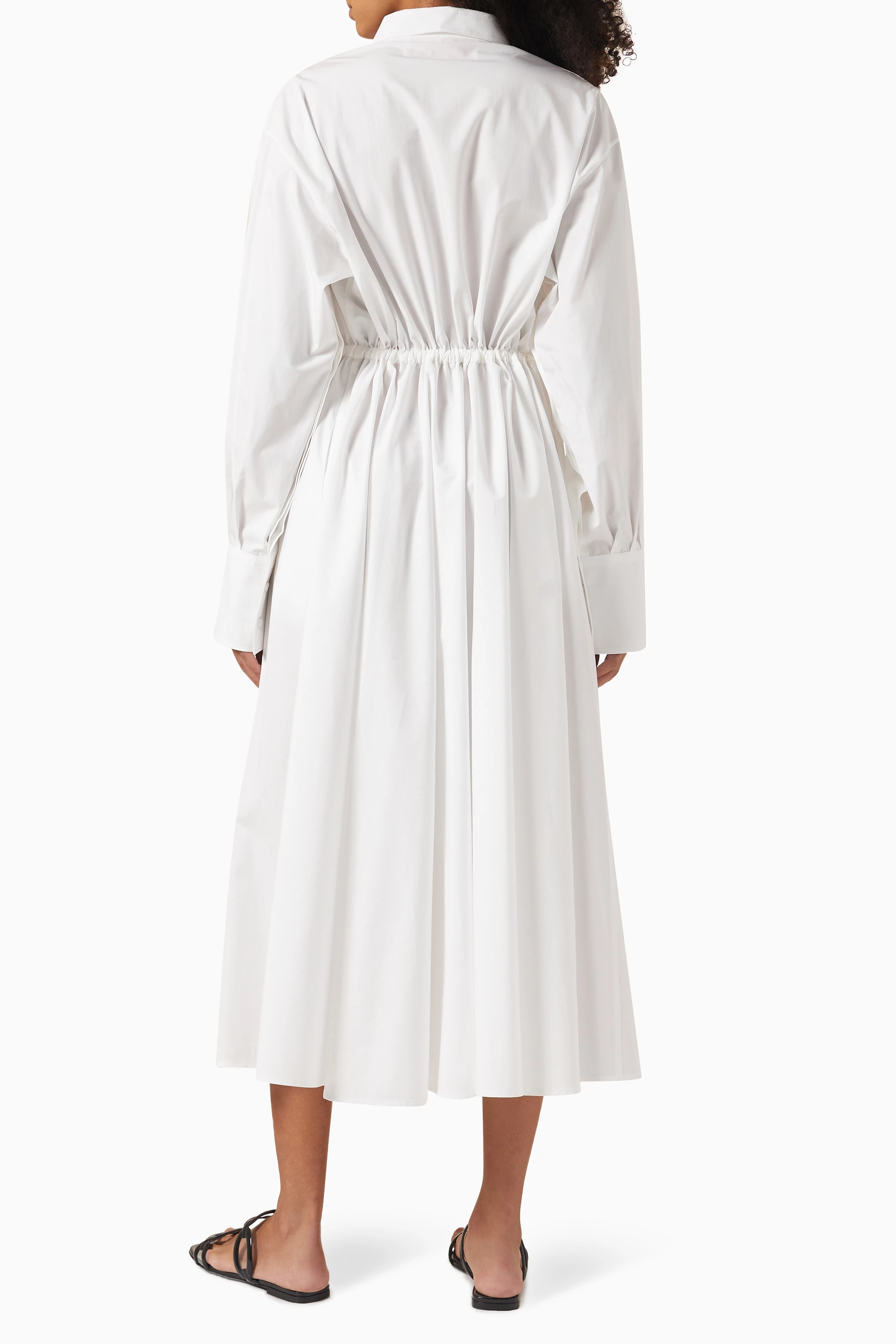 Valentino white cheap shirt dress