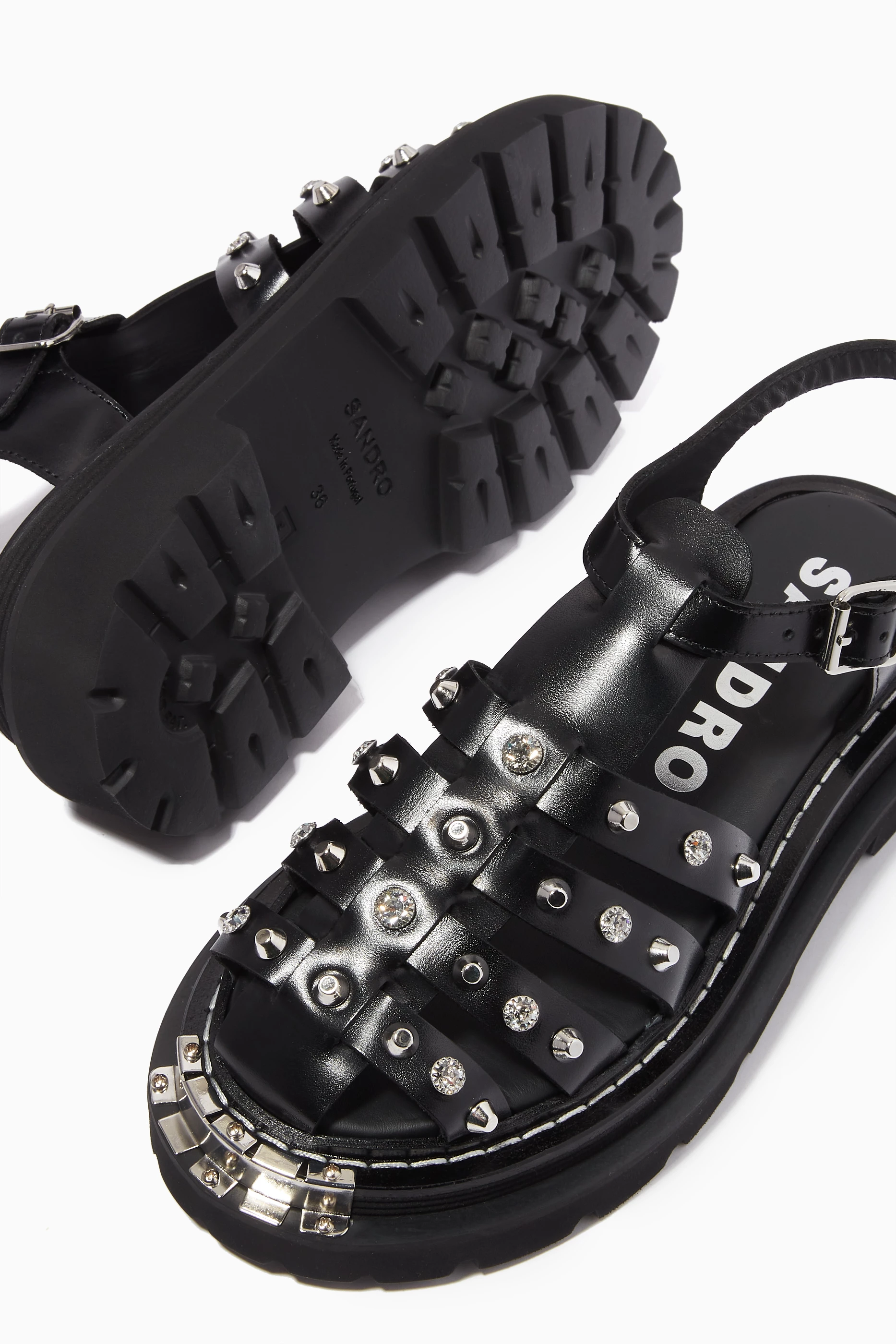 Scandro leather sandals 2025