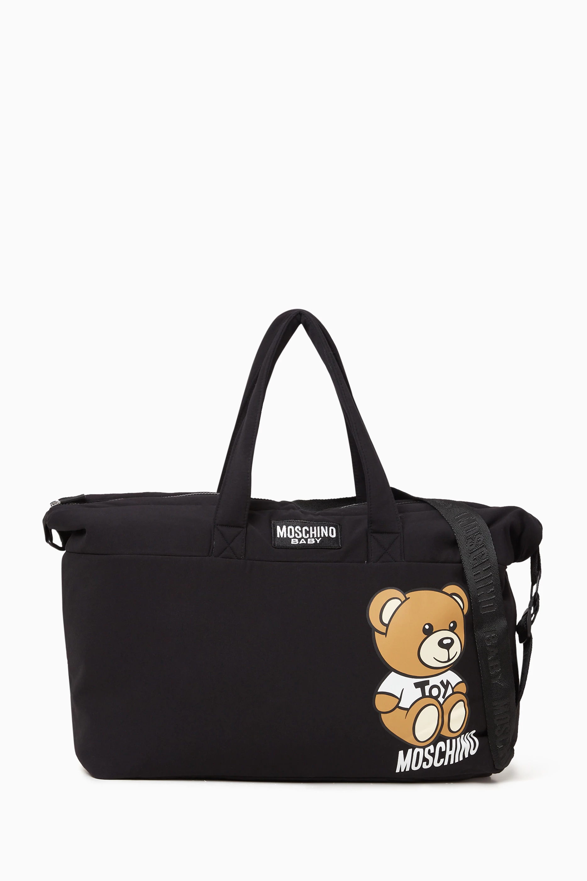 Moschino changing bag black clearance