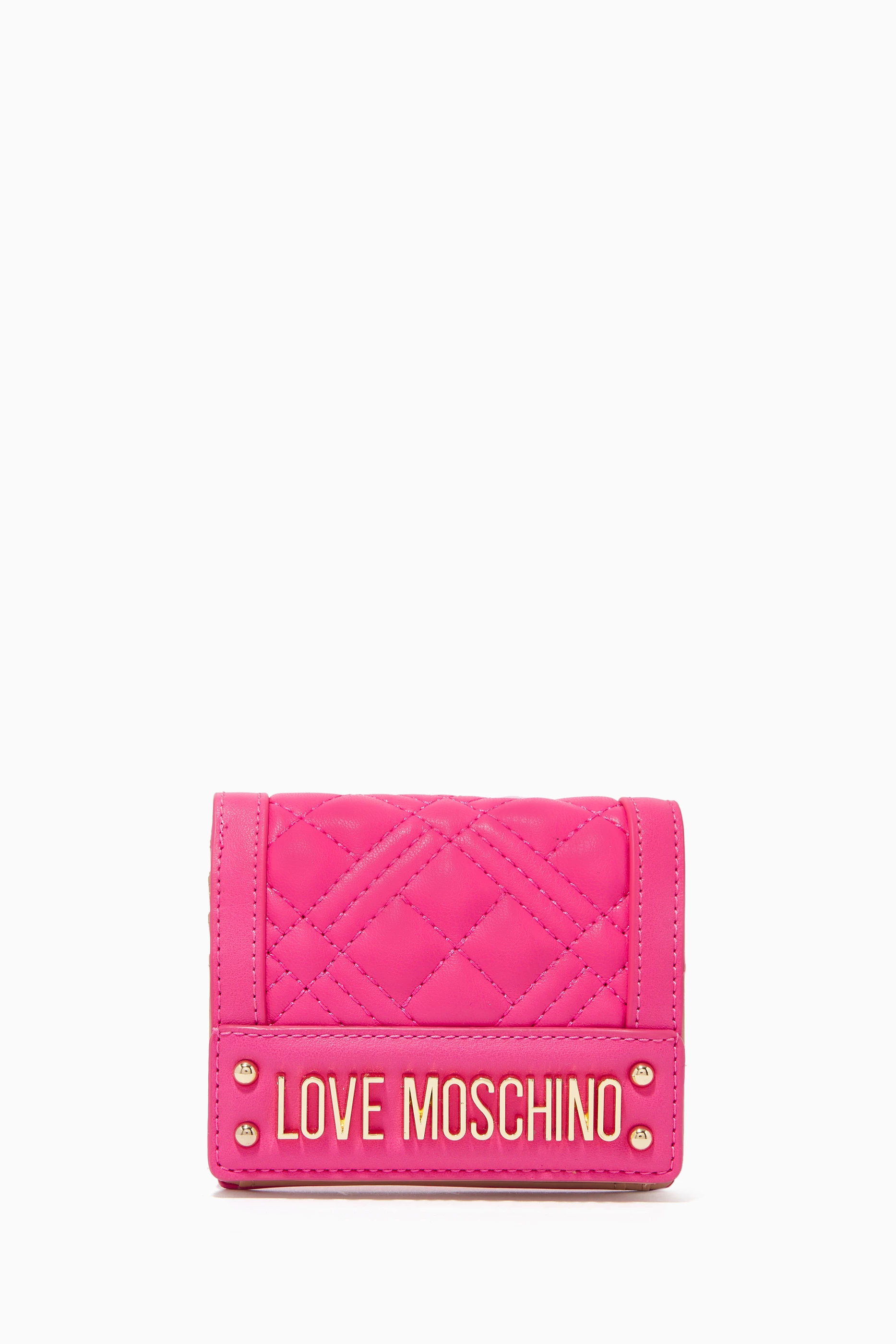 Moschino card sales wallet